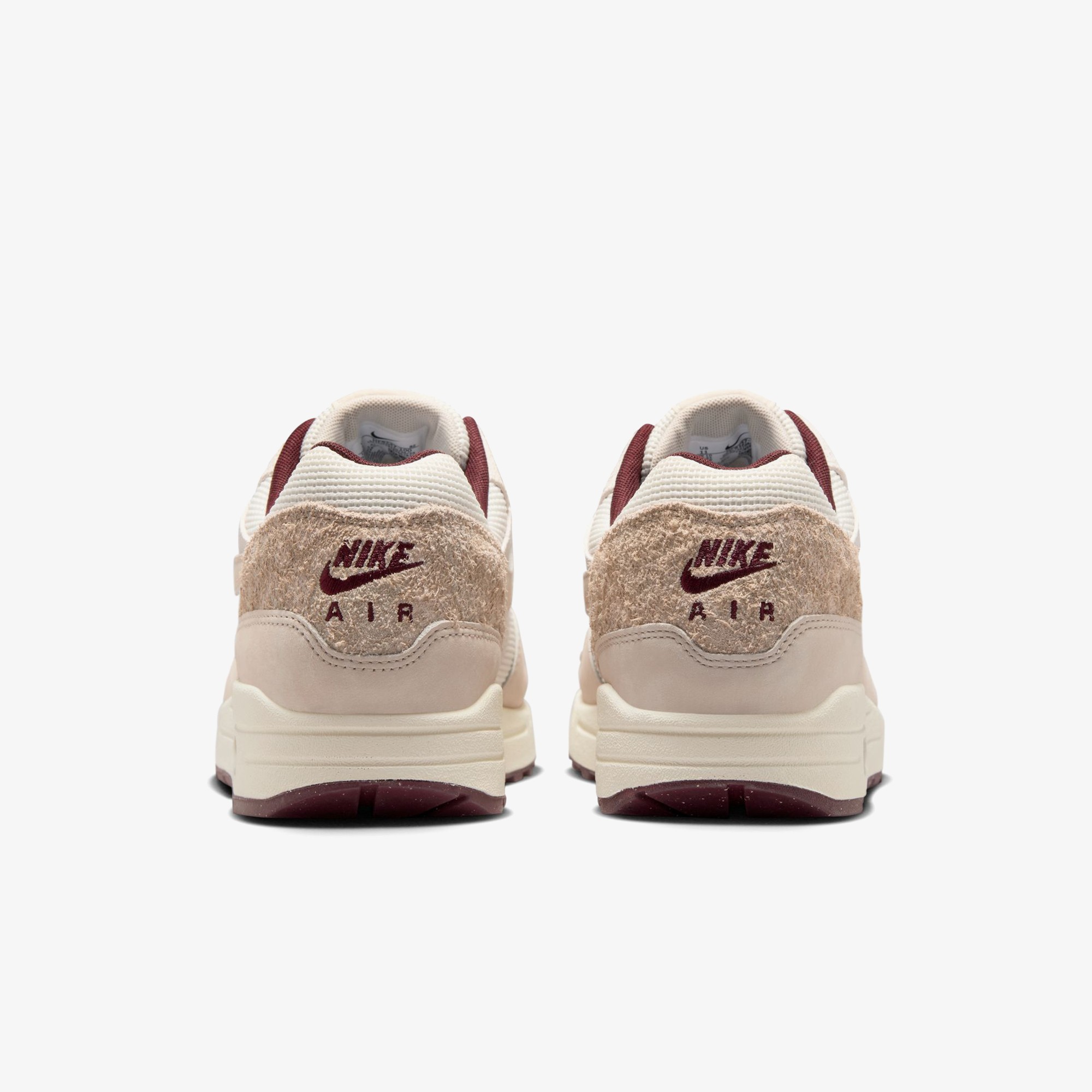 Air Max 1 'Sail Burgundy Crush'