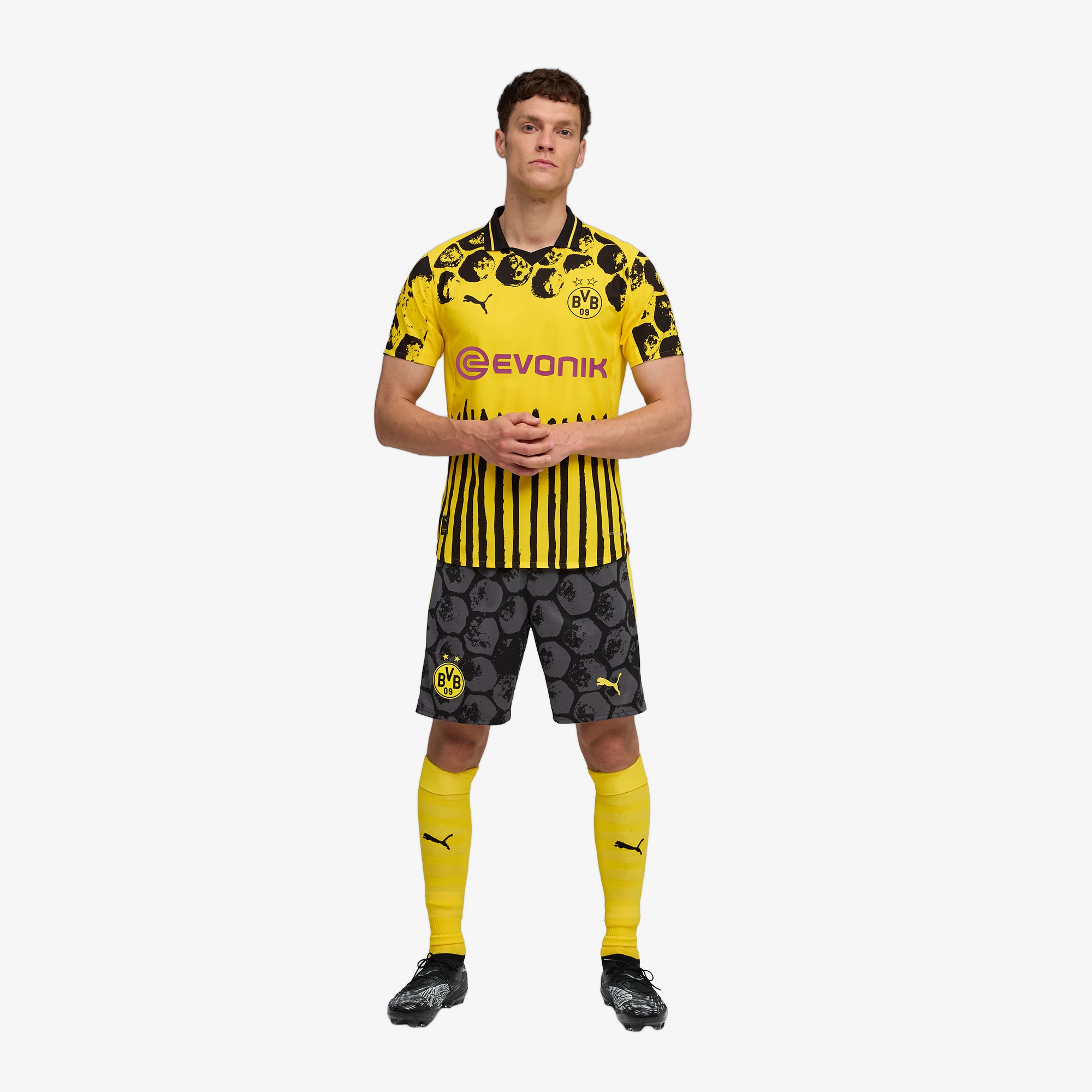 PUMA x KIDSUPER x BVB Authentic Jersey 'Yellow'