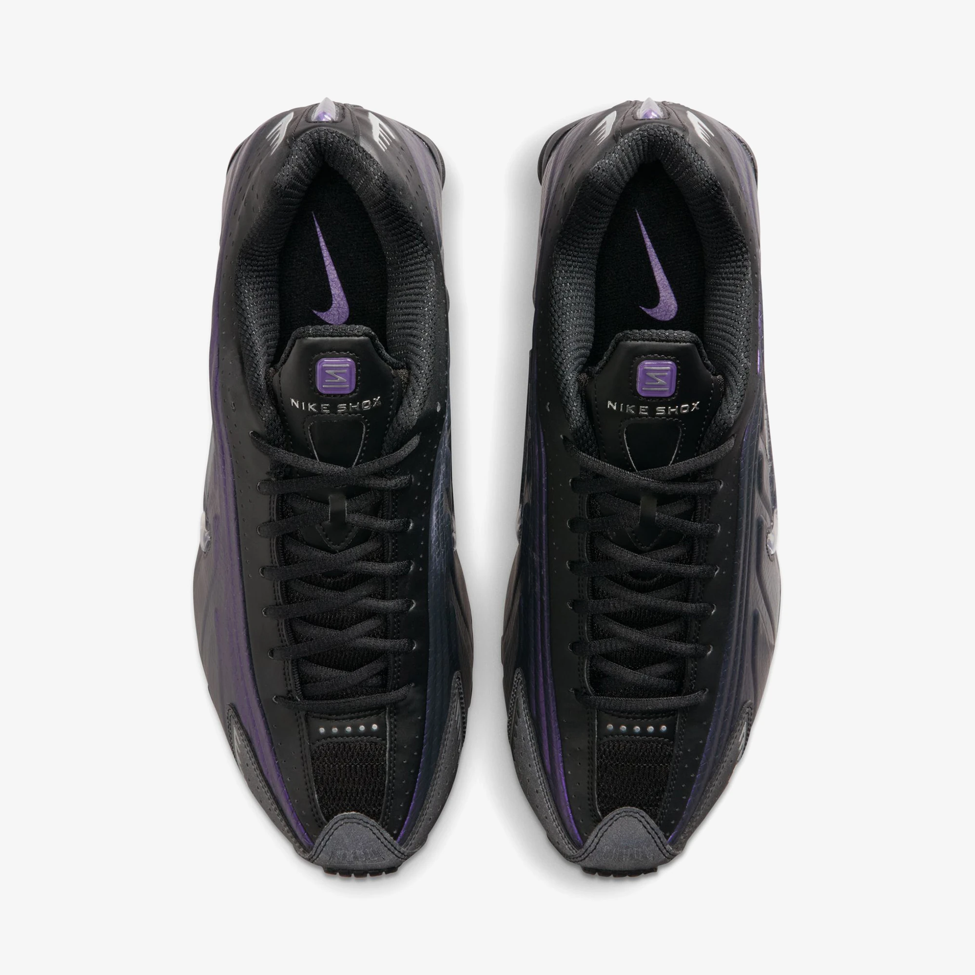 Shox R4 'Black Metallic Silver Purple Dynasty' (W)