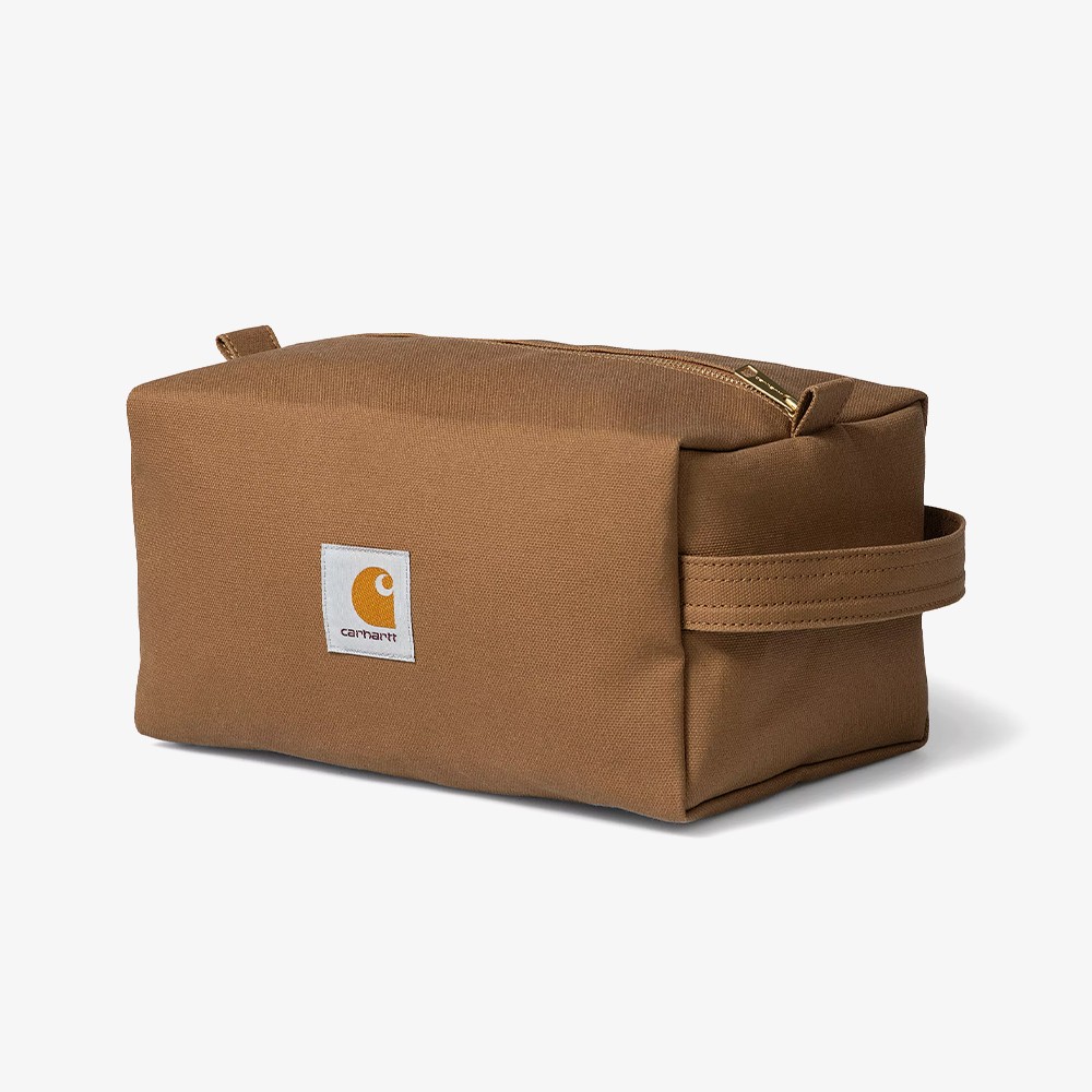 Canvas Washbag 'Hamilton Brown'