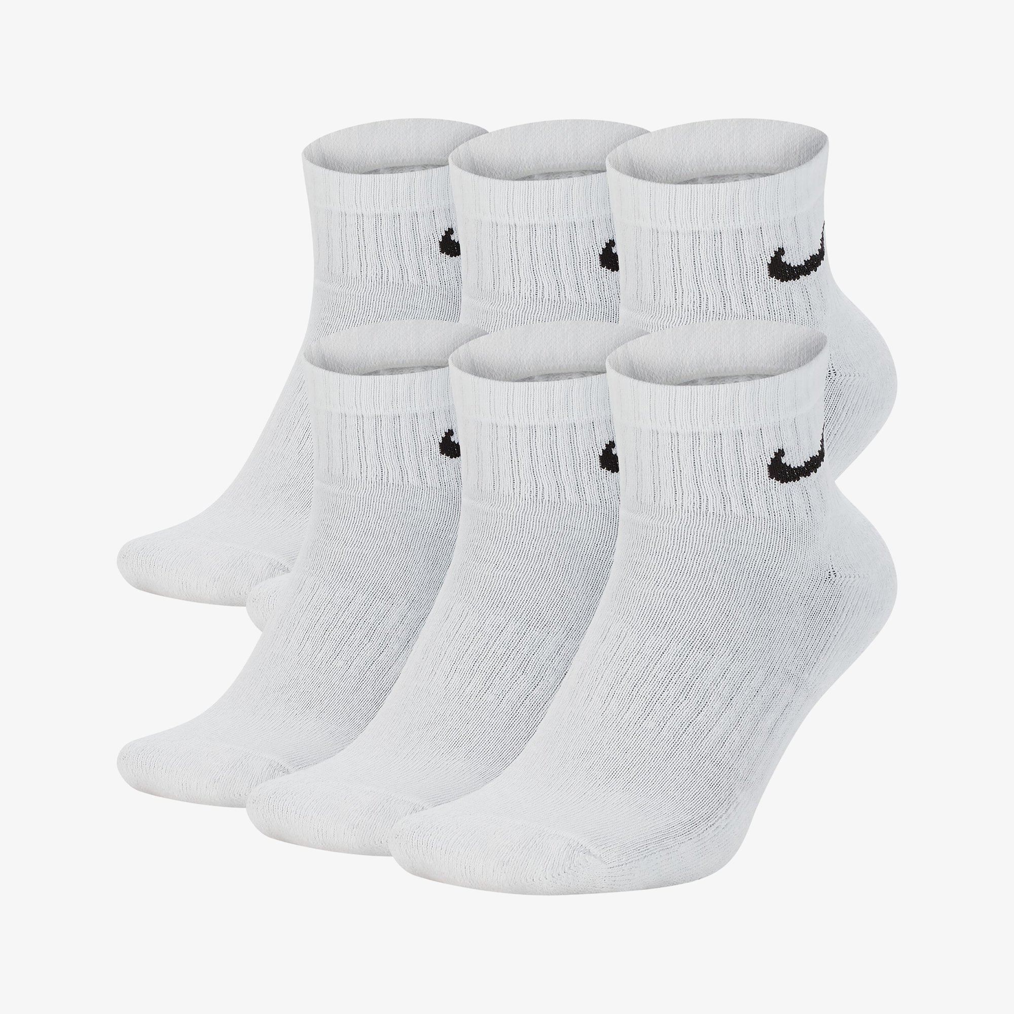 Nike Everyday Cushioned 'White' (6 Pairs)