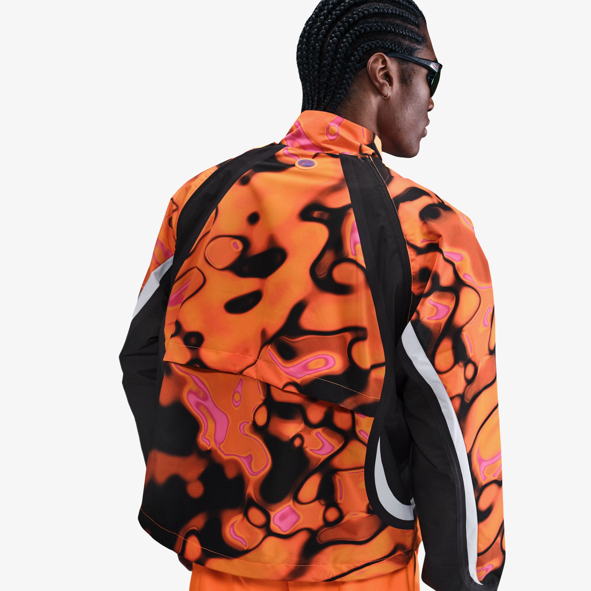 Project F.R.O.G. Storm-FIT Graphic Light Jacket 'Total Orange'