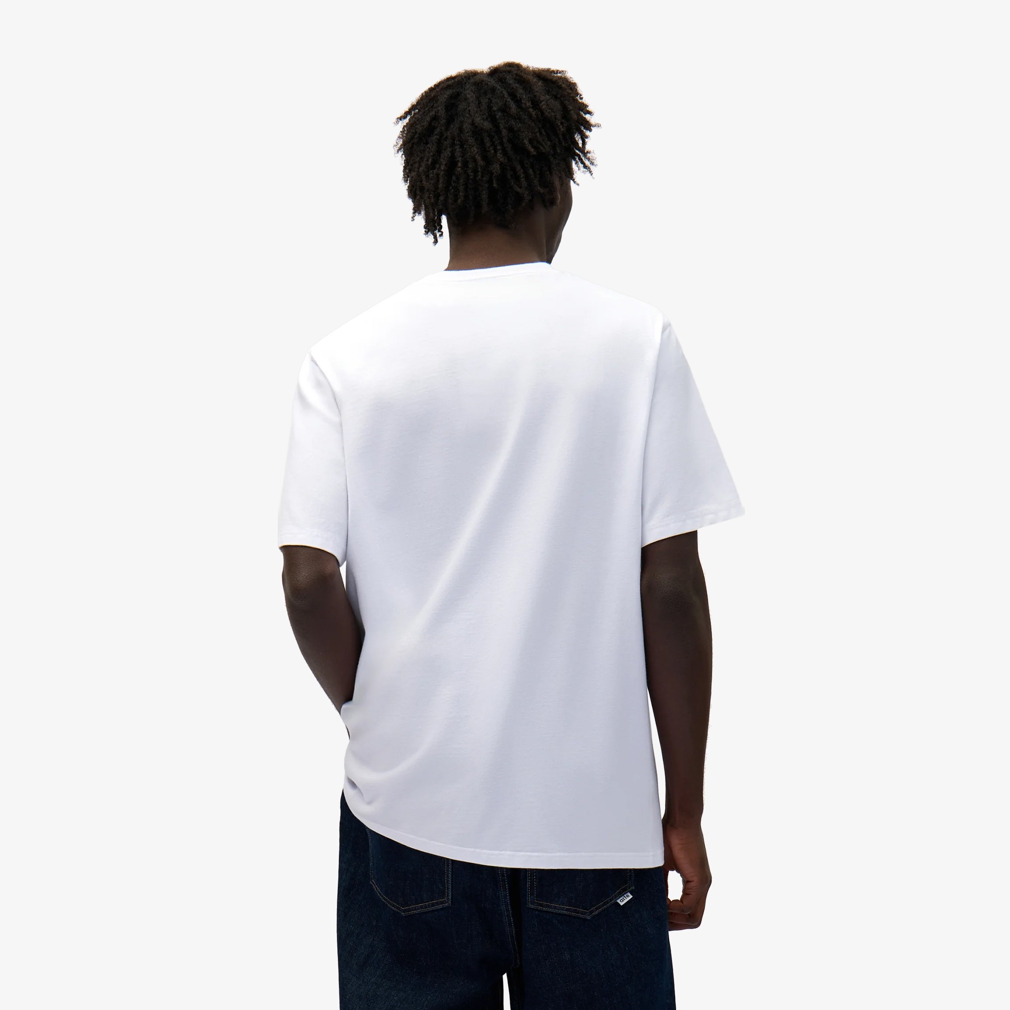 Big Flower Print T-Shirt 'White'