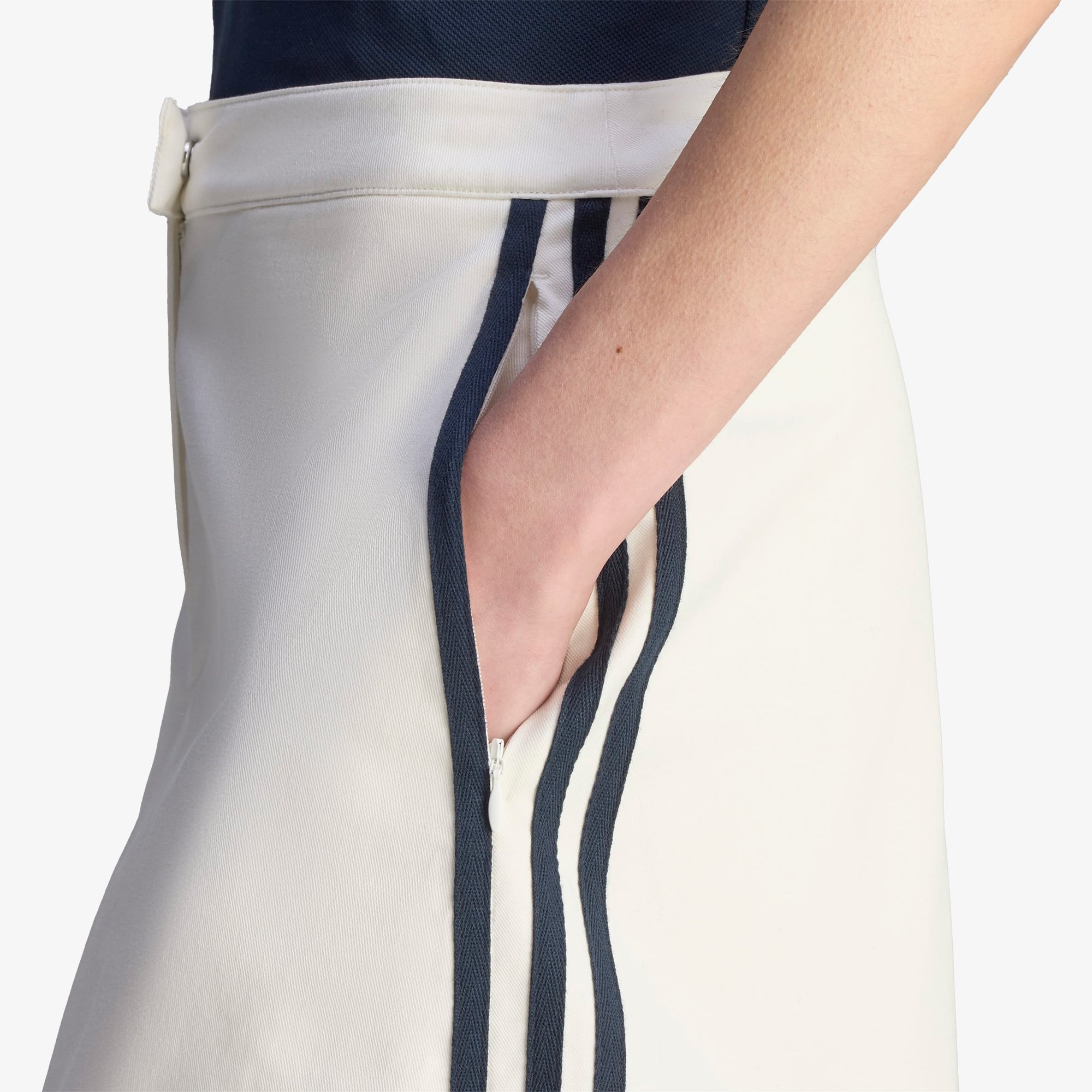 adidas x Sporty & Rich Shorts 'White Navy'