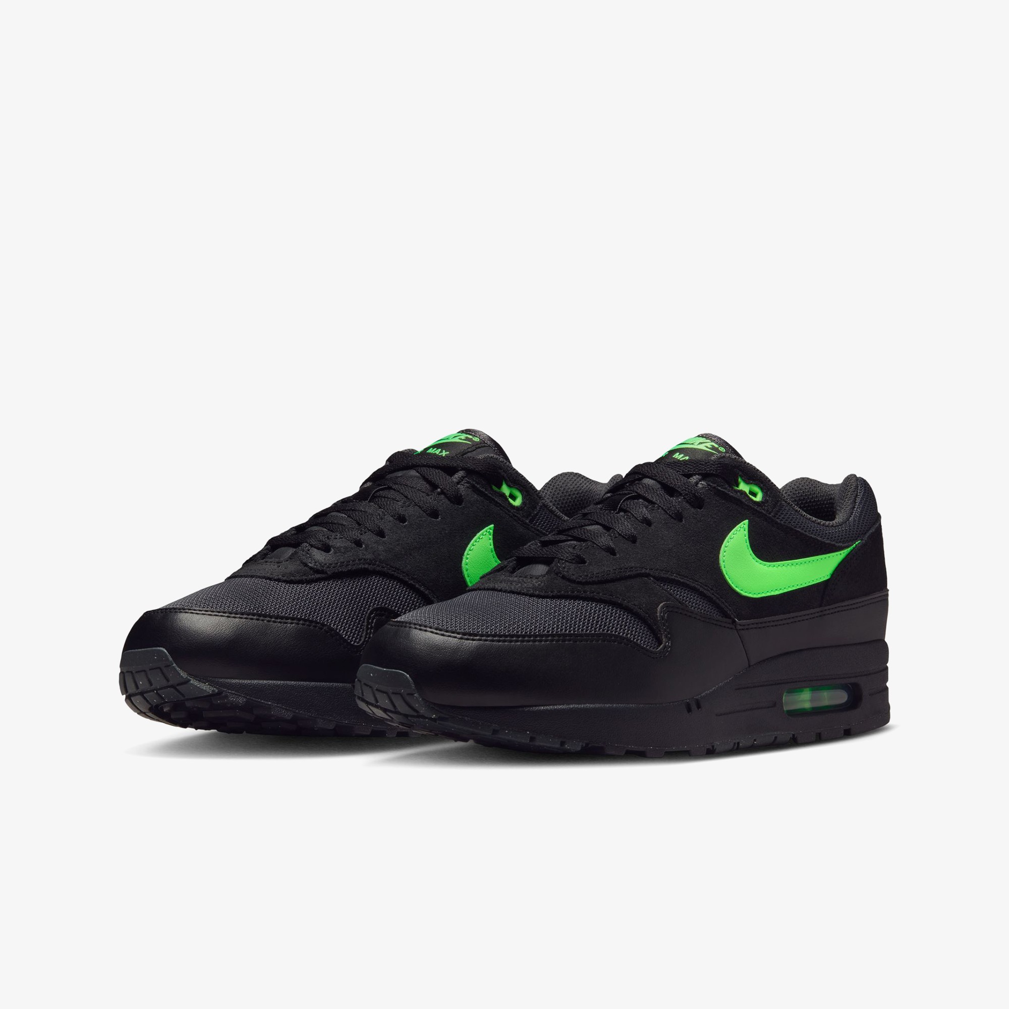 Air Max 1 Essential 'Black Green Strike'