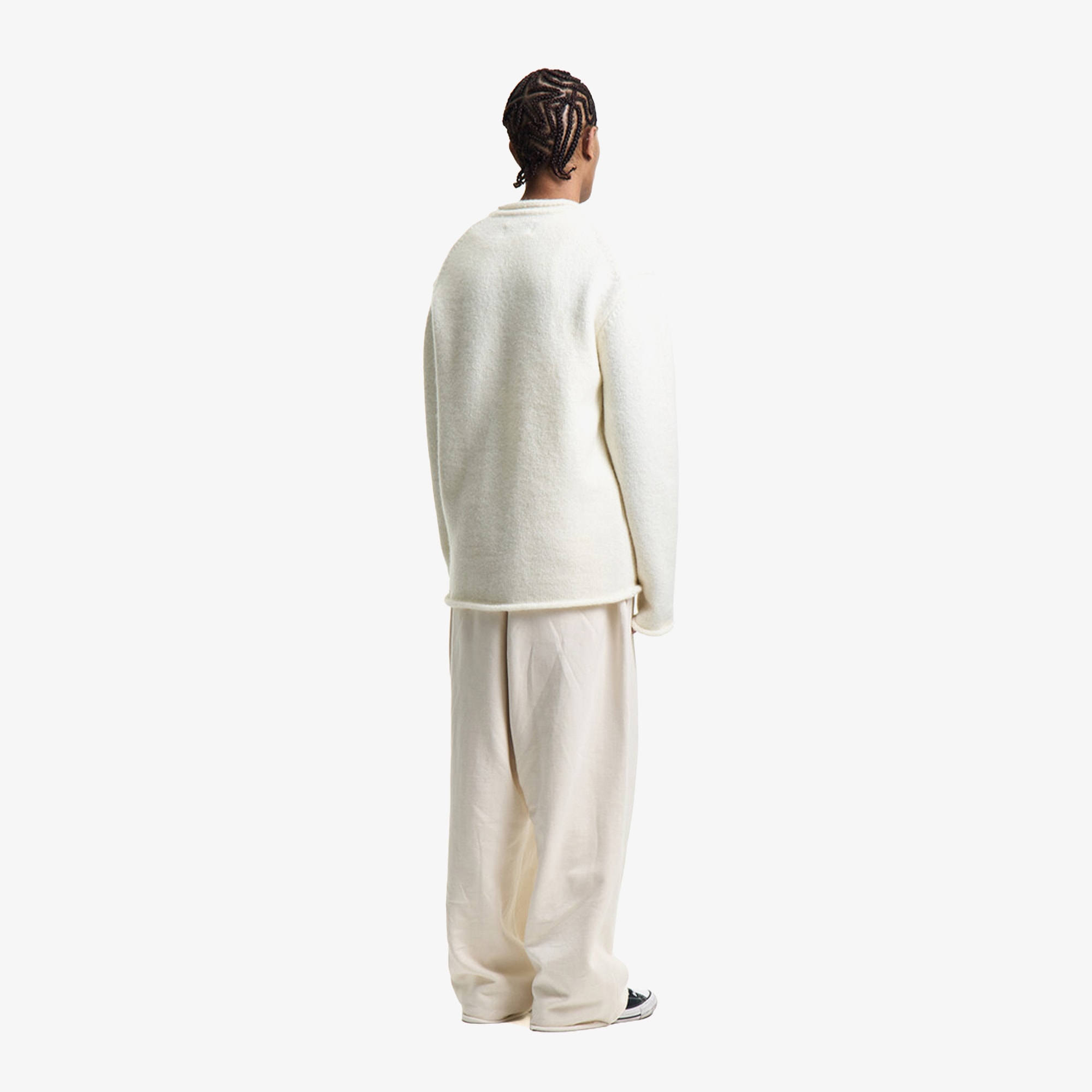 Premium Kidmohair Nomadic Sweater 'Off White'