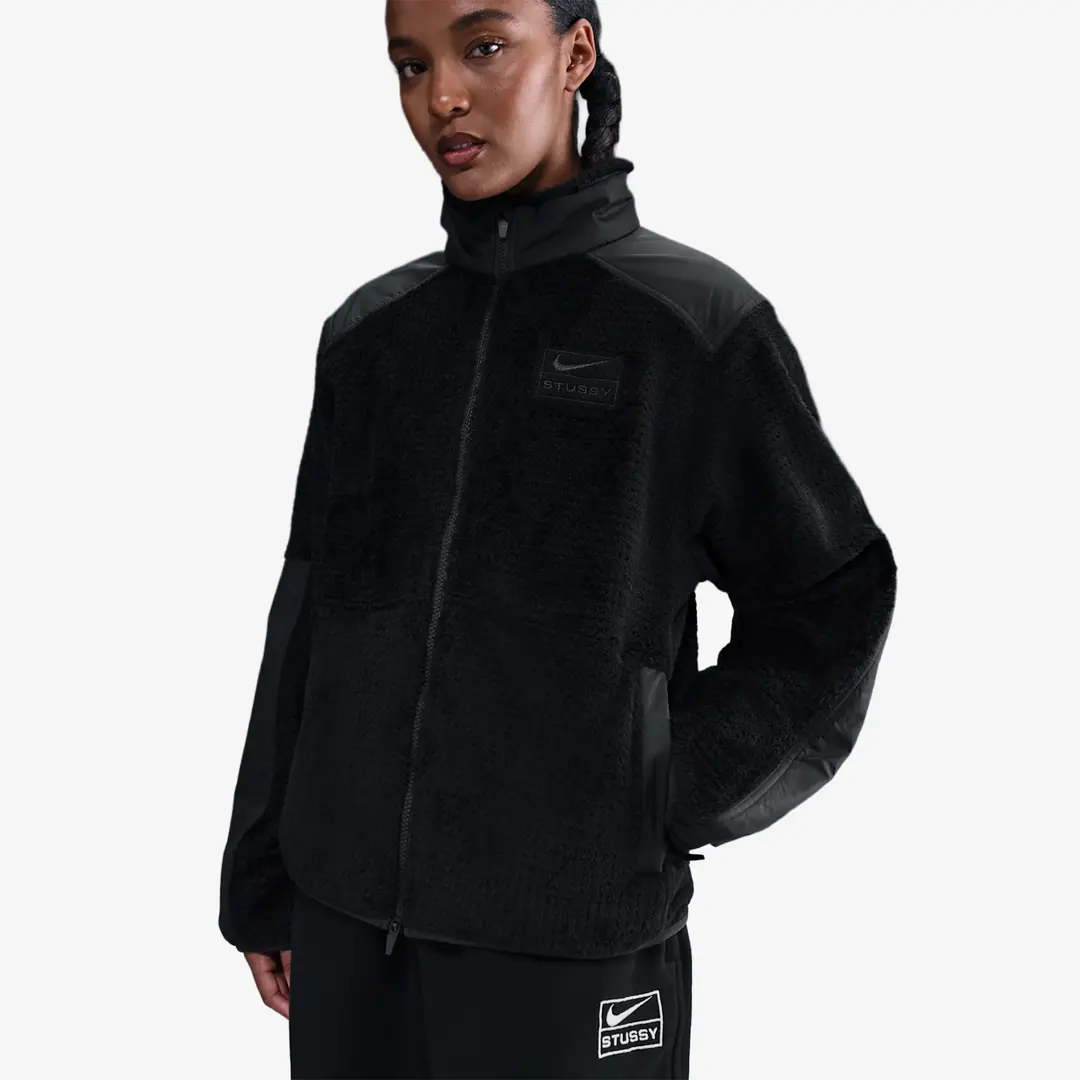 Nike x Stussy Tactical Lightweight Full-Zip Jacket 'Black'