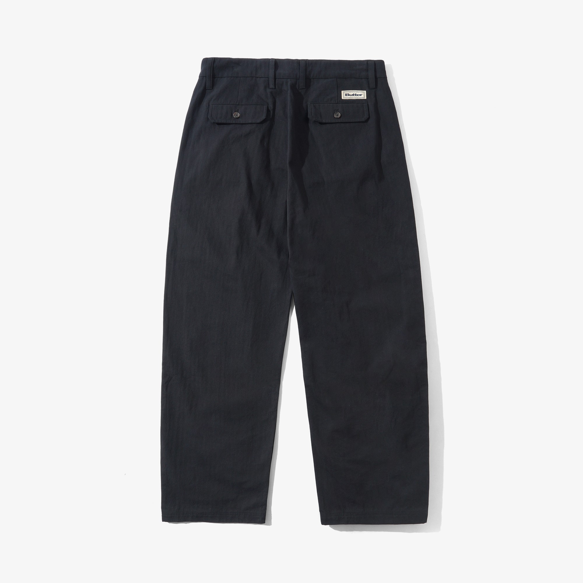 Pleated Trousers 'Black'