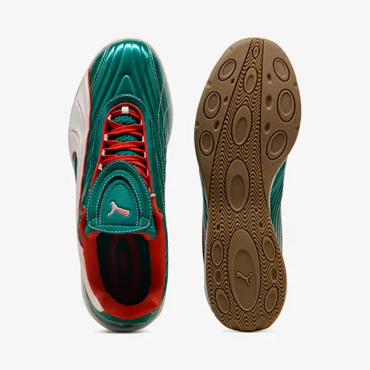 Puma Puma Yeşil V-S2 Goalgetter 'Wild Green' Sneaker | Wunder Yeşil - 4. görsel