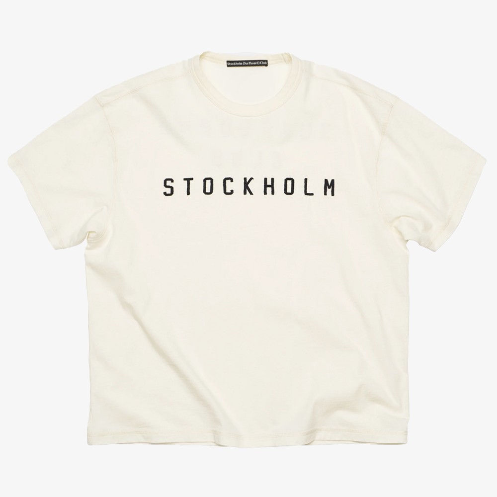 Patch Logo T-Shirt 'Cream'