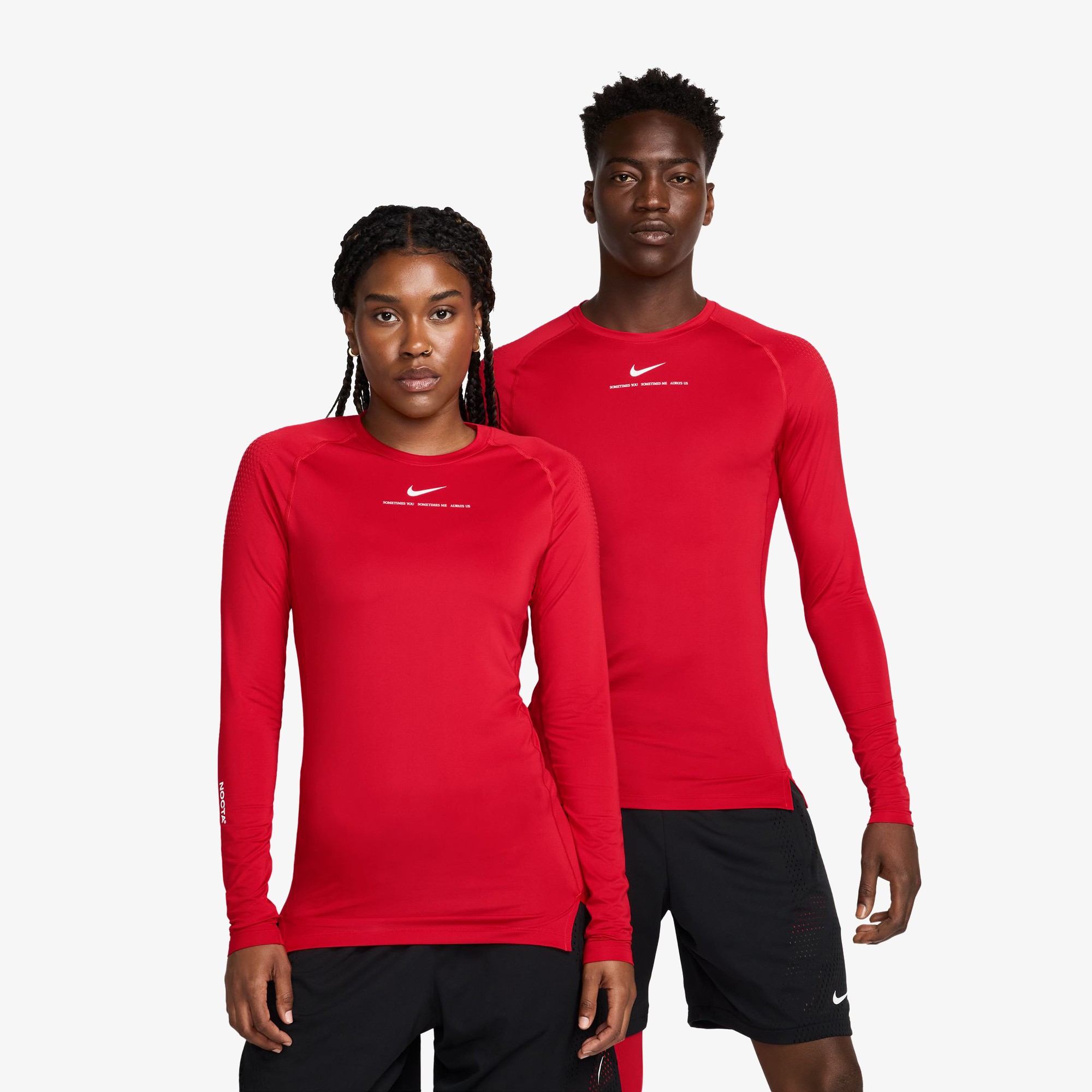 Nike x NOCTA Basketball Longsleeve Top 'University Red'