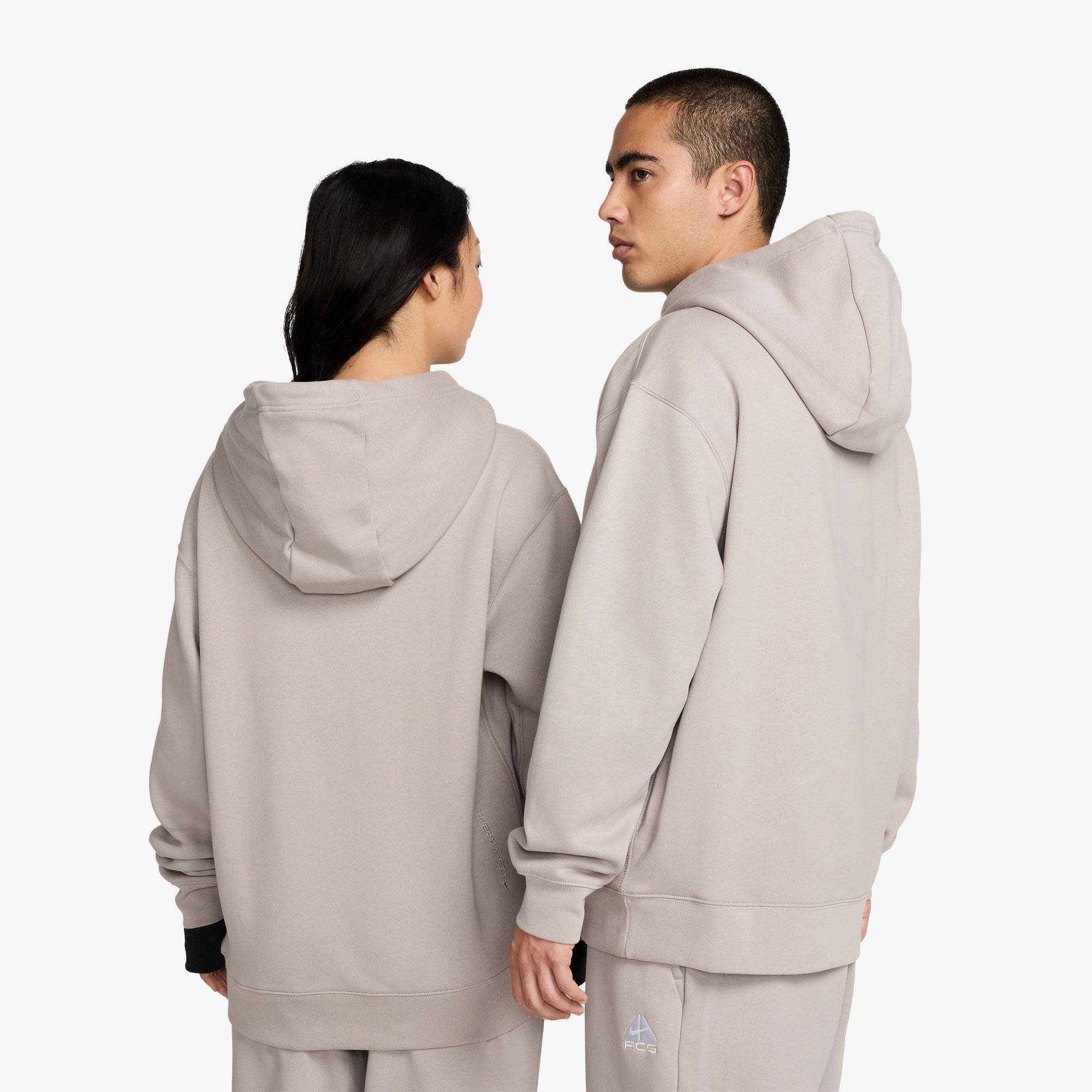 ACG Therma-FIT Fleece Pullover Hoodie 'College Grey'