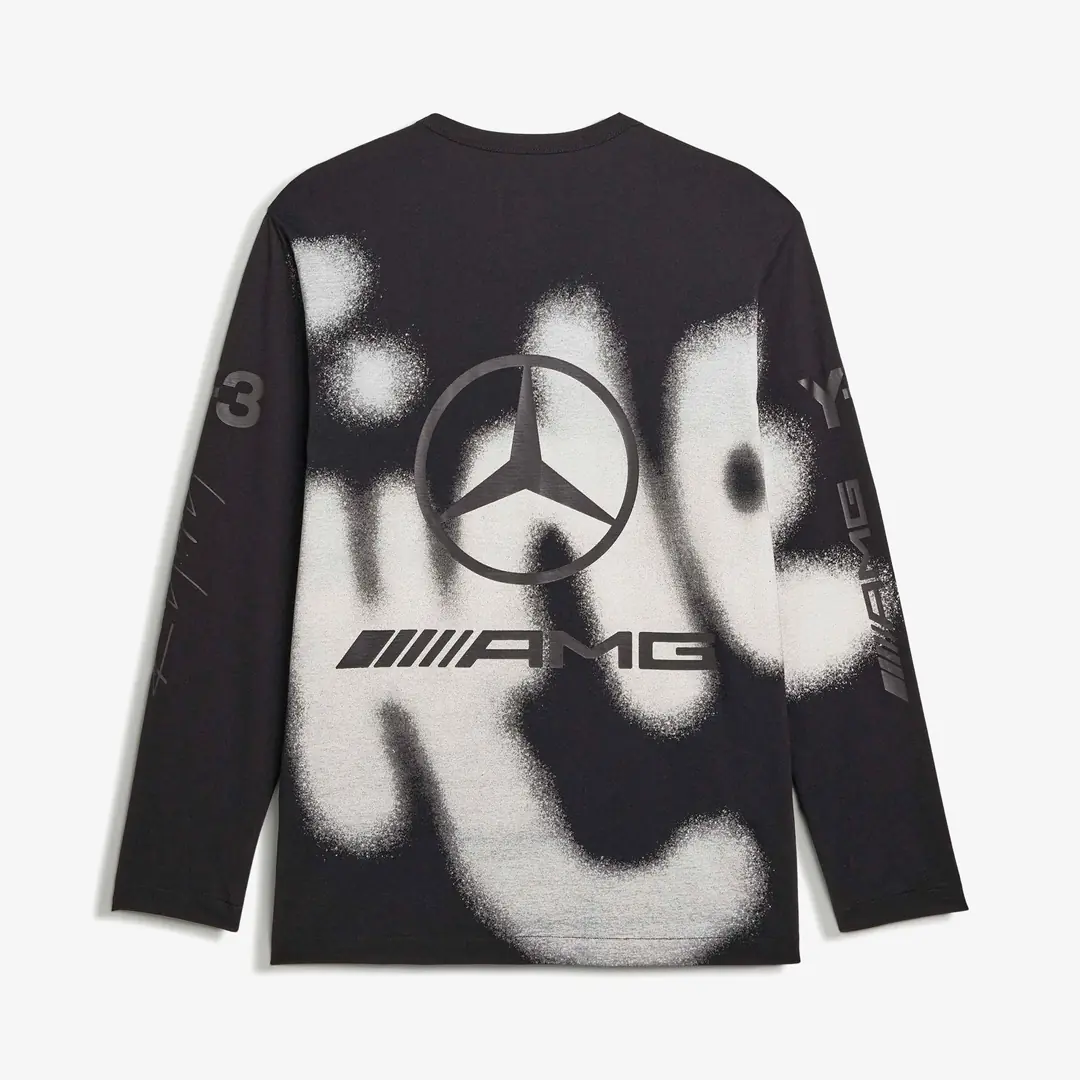 Y-3 Mercedes AMG Petronas Formula 1 Team Yohji Graphic LS Tee