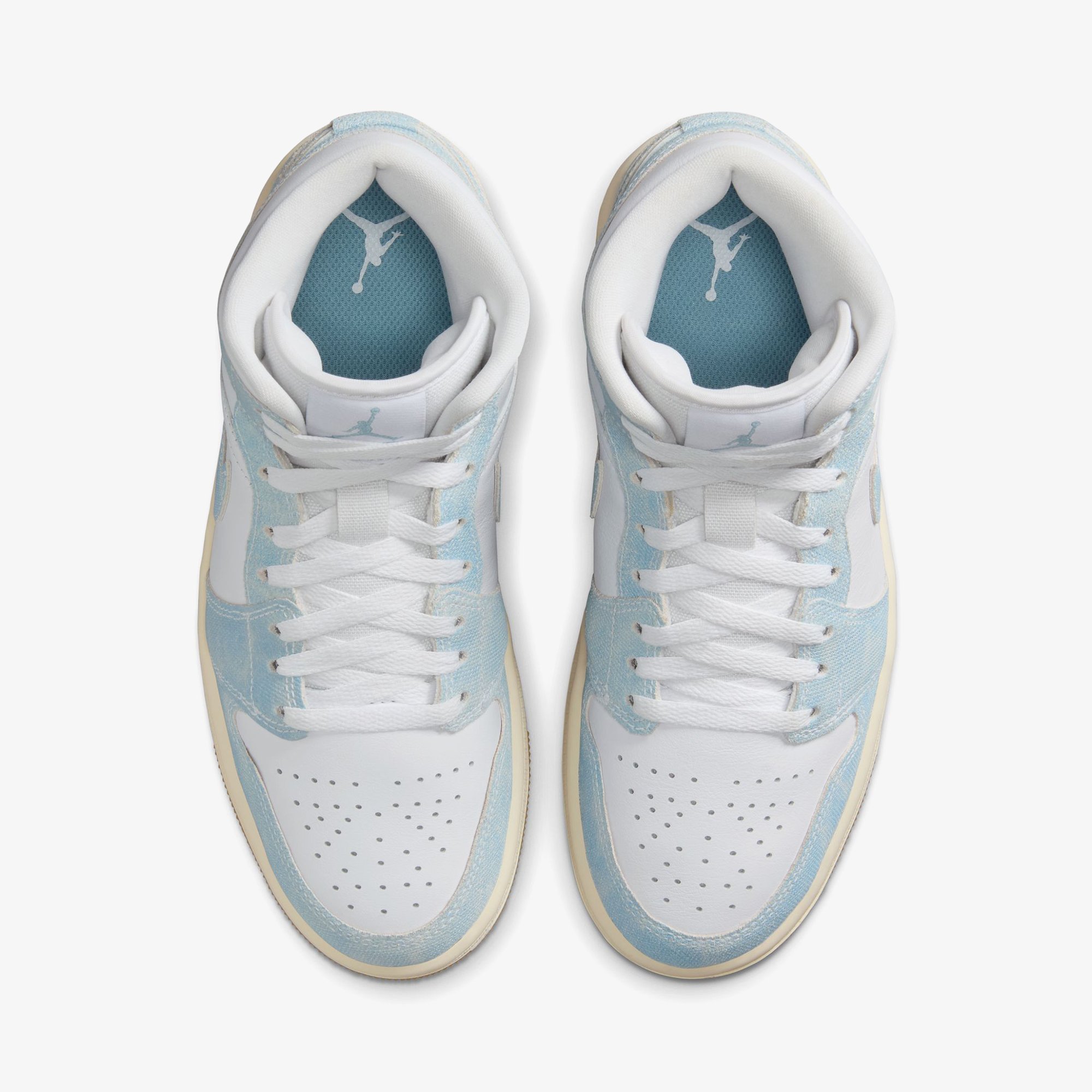Air Jordan 1 Mid 'Denim Gum'