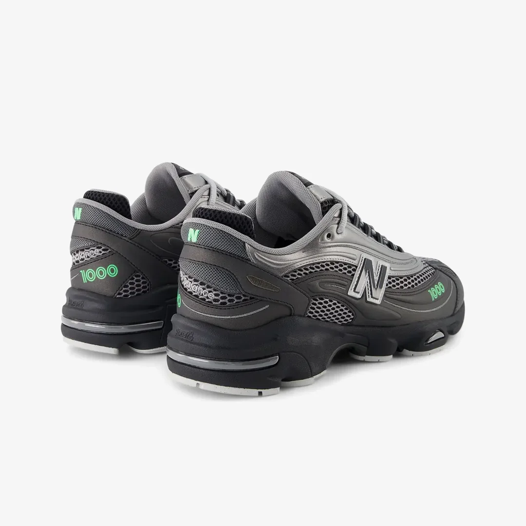 New Balance M1000 'Black Dark Silver Metallic' - WUNDER