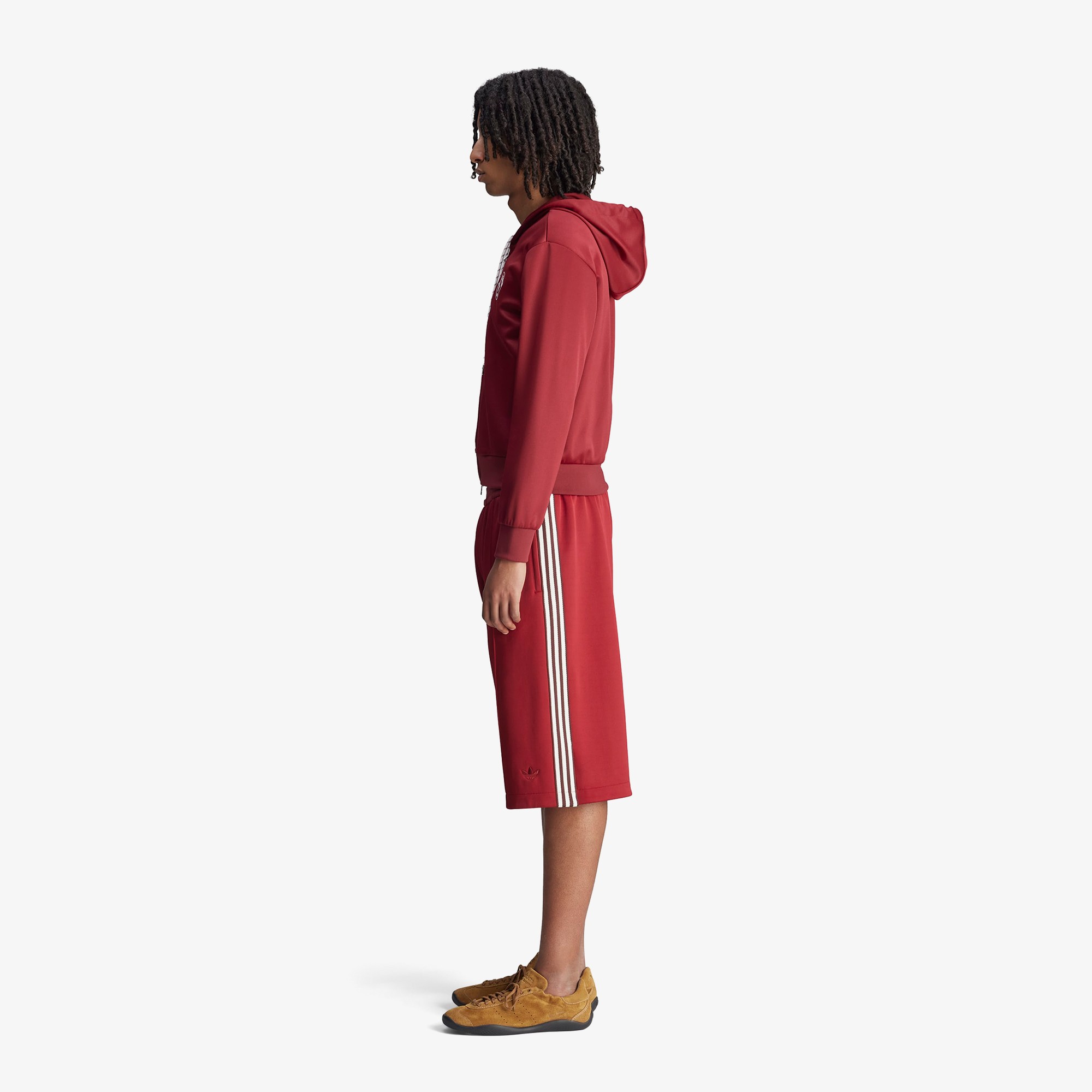 Wales Bonner x adidas Track Hoodie 'Collegiate Burgundy'