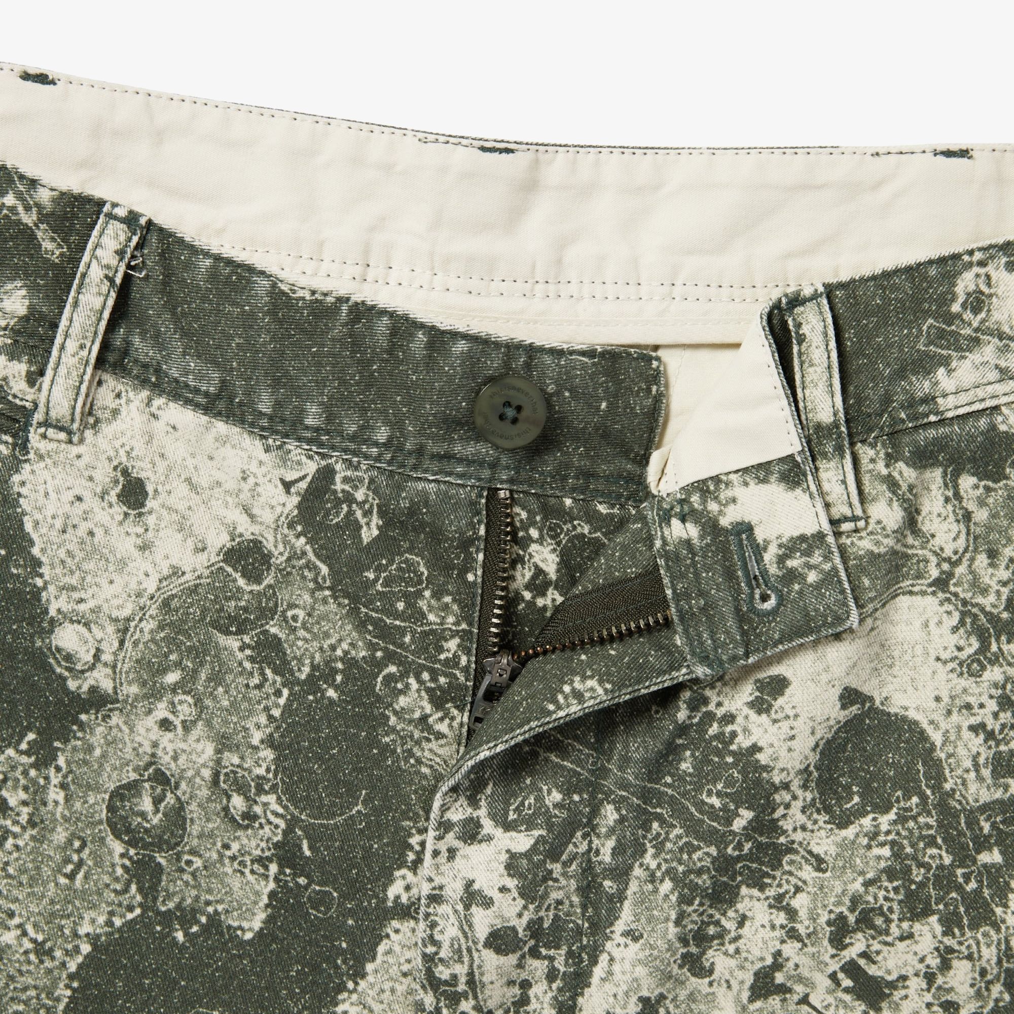 Splashed Chino Pant 'Green'
