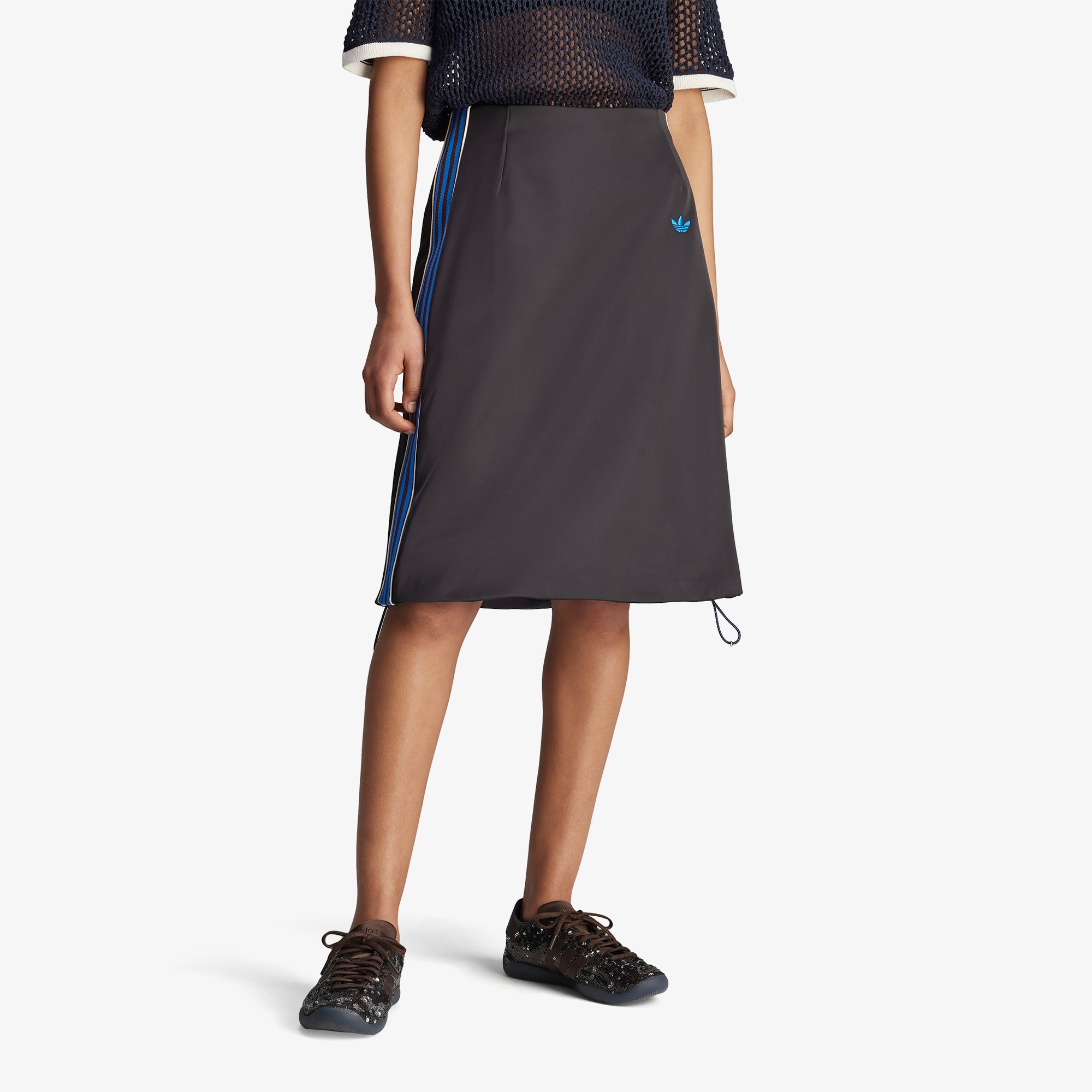 Wales Bonner x adidas Satin Skirt 'Black'