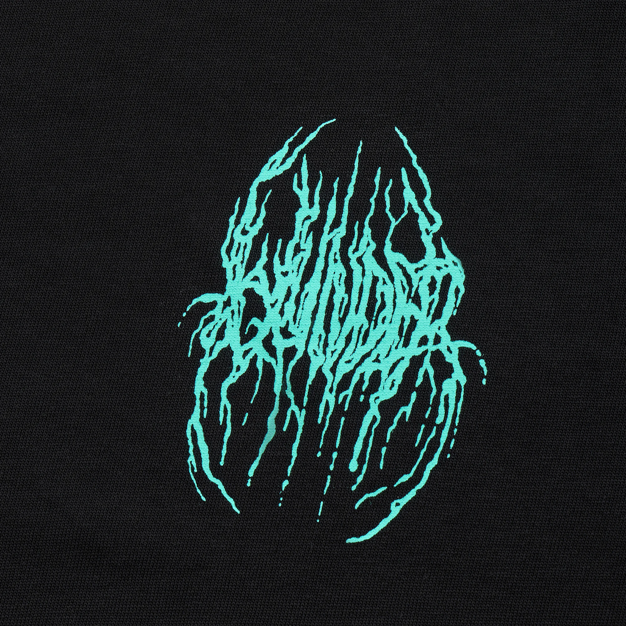 WUNDER x KRÜW Cats Tee 'Black'