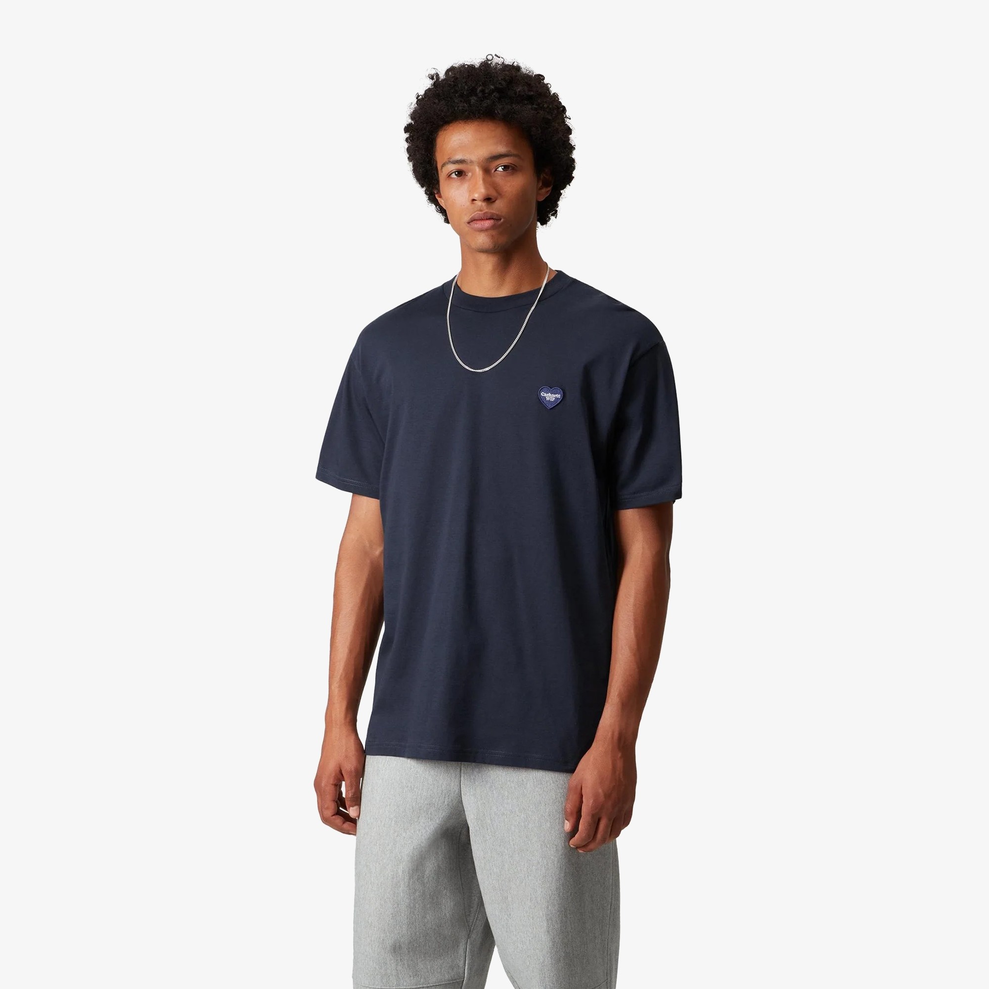 S/S Heart II Hartt T-Shirt 'Blue'