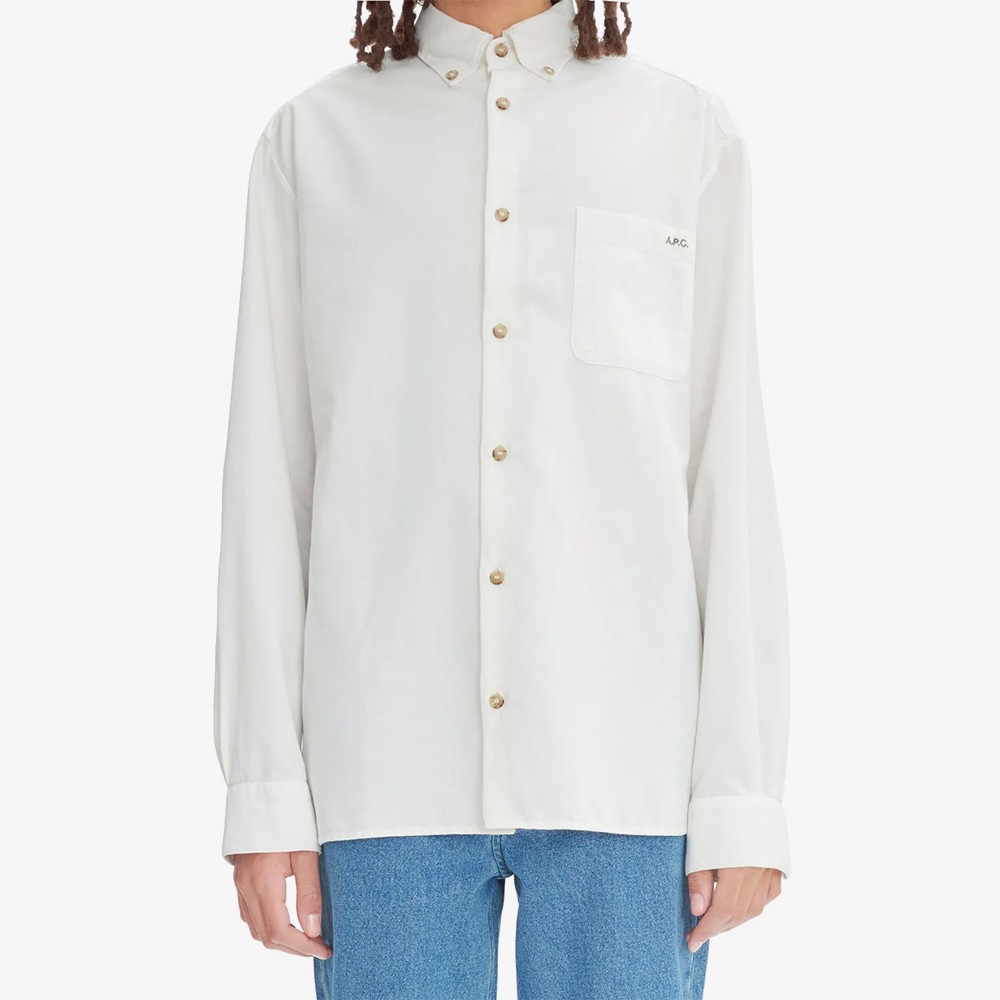 Mateo Logo Shirt 'Off-White'