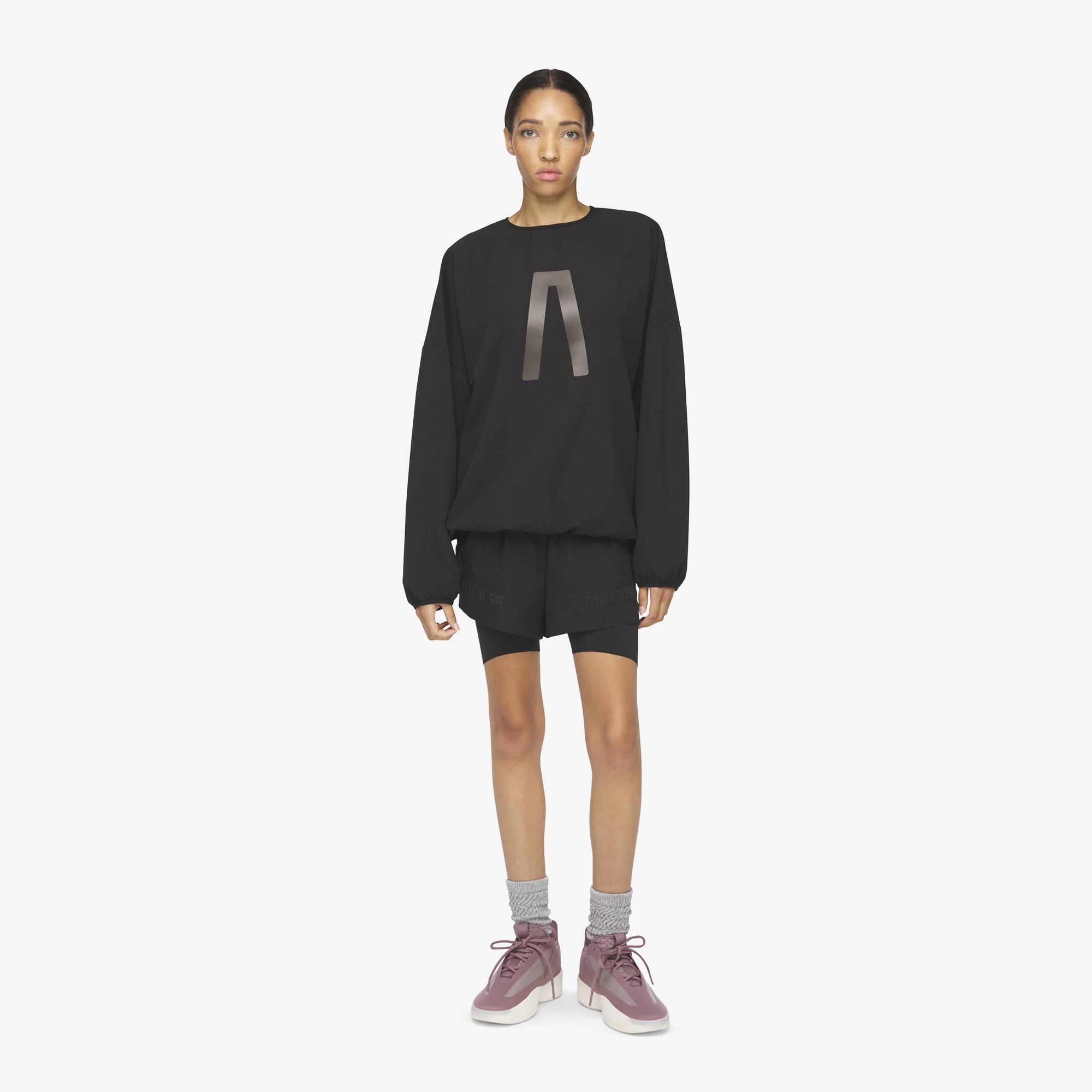 adidas x Fear of God Athletics Meltaway Crewneck 'Black'