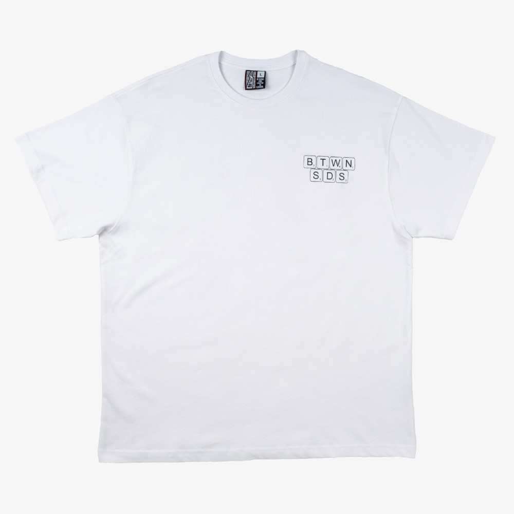 Words T-Shirt 'White'