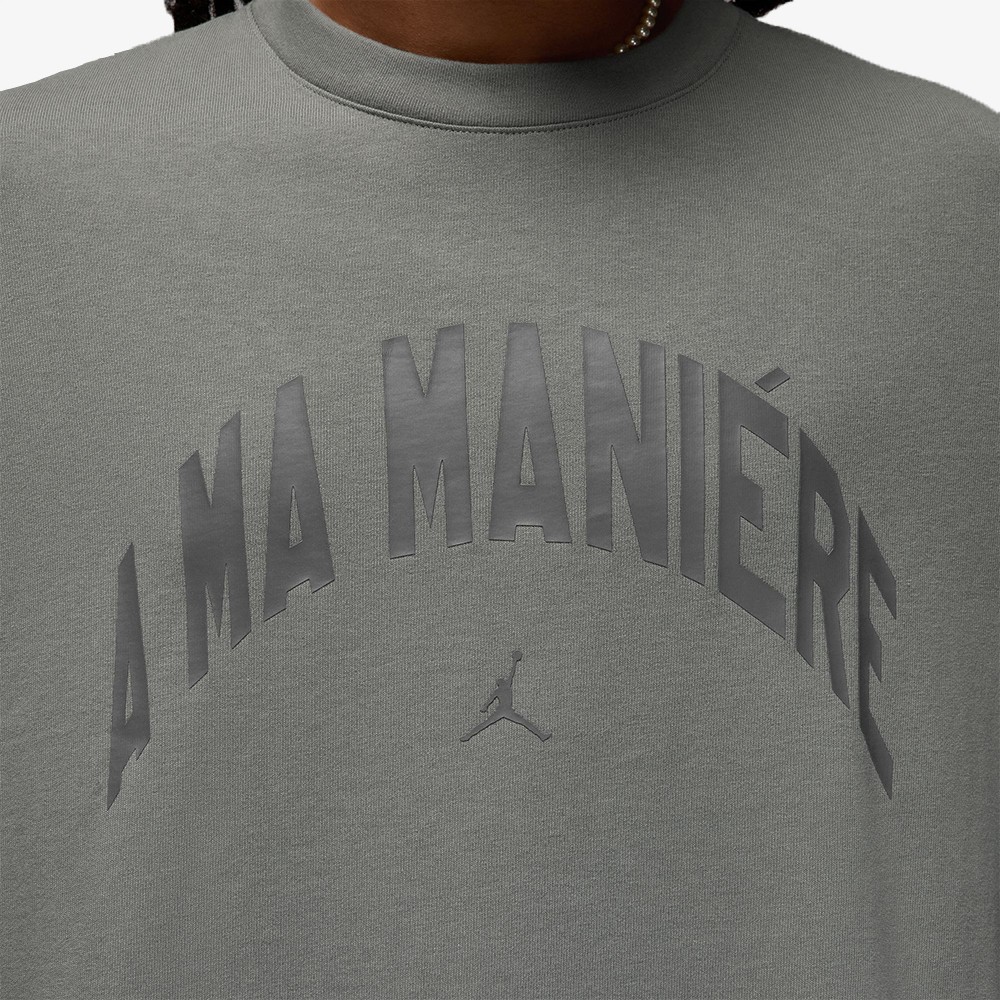 Air Jordan x A Ma Maniere T-Shirt 'Flat Pewter'