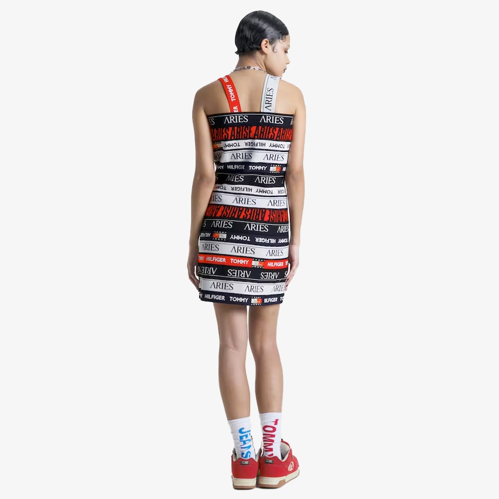 Tommy Jeans x Aries Logo Tape Dress