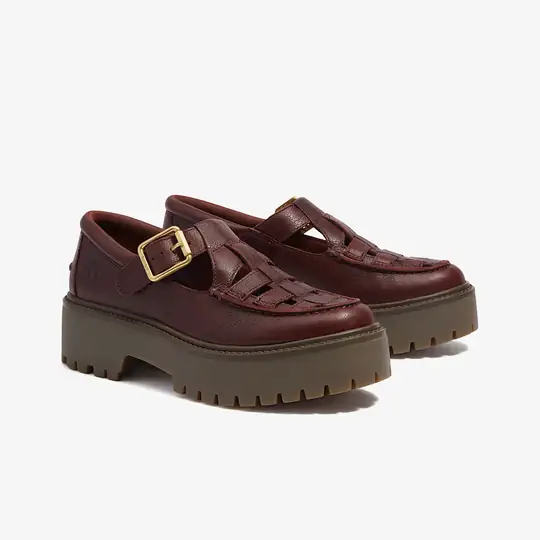 Stone Street Buckle Shoe 'Brown' - Görsel 4