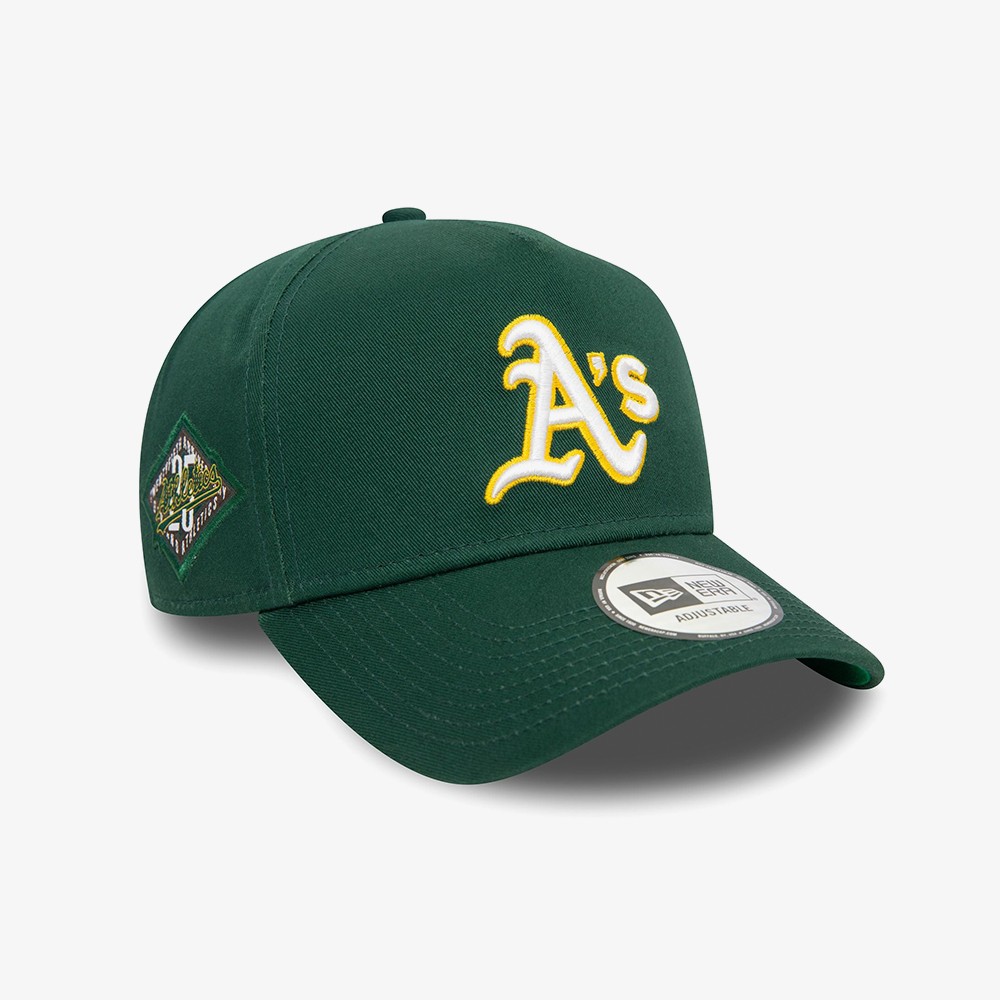 Oakland Athletics MLB Side Patch 9FORTY E-Frame Adjustable Cap 'Dark Green'