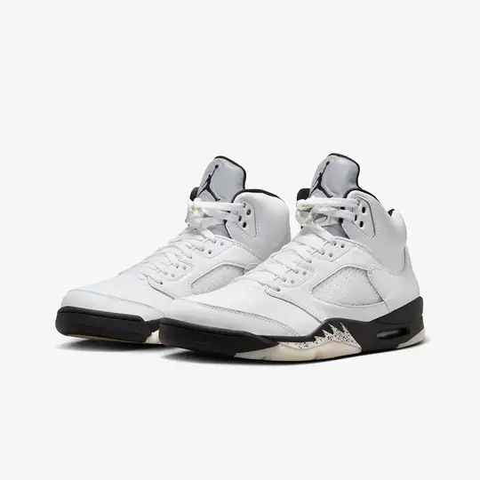Air Jordan 5 Retro 'White and Black' - Görsel 4