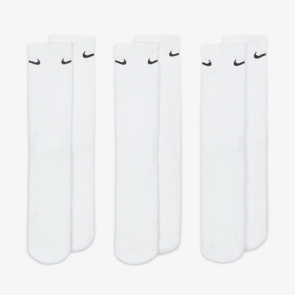 Everyday Cushion Crew 'White' (3 Pairs)