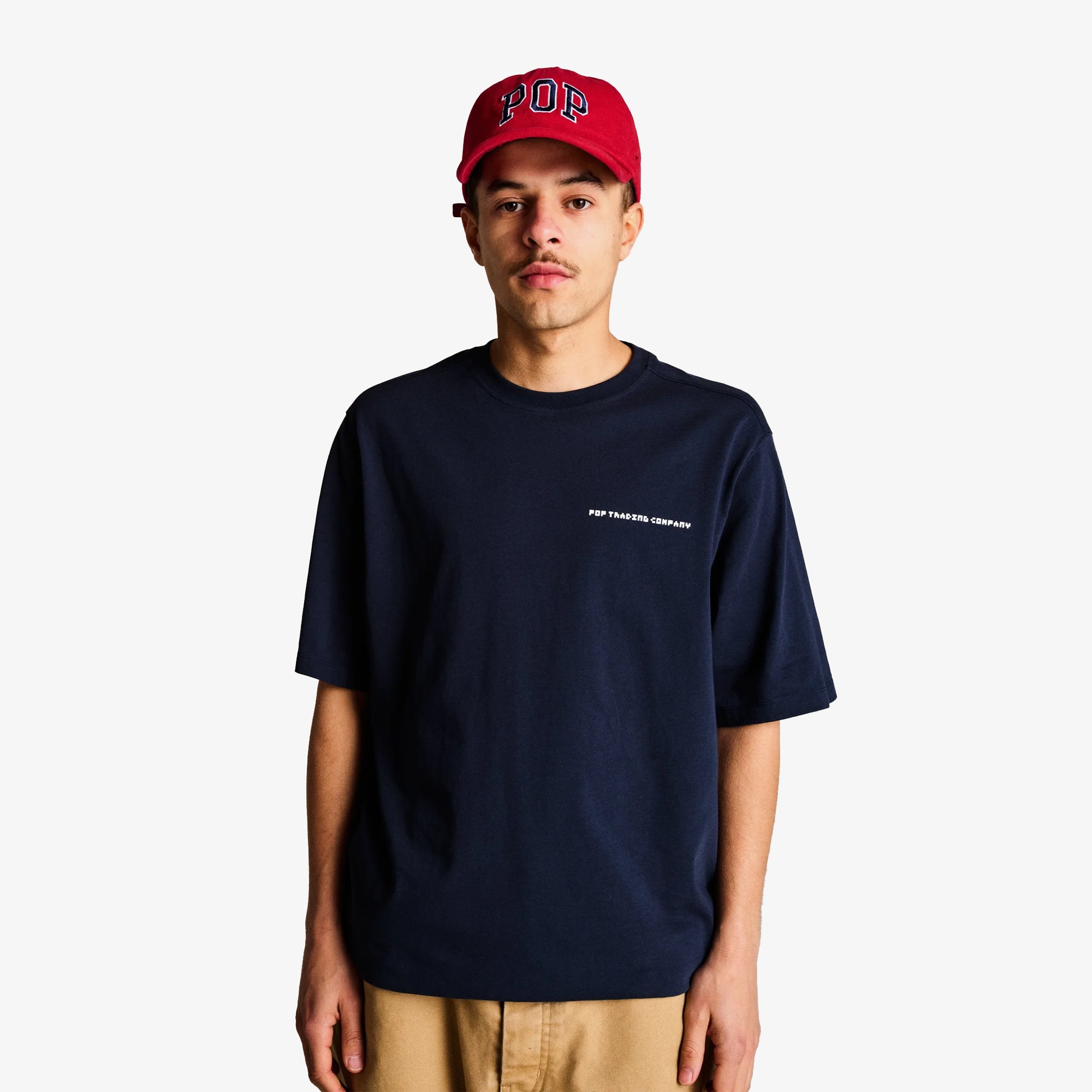 Pixel Logo T-Shirt 'Navy'