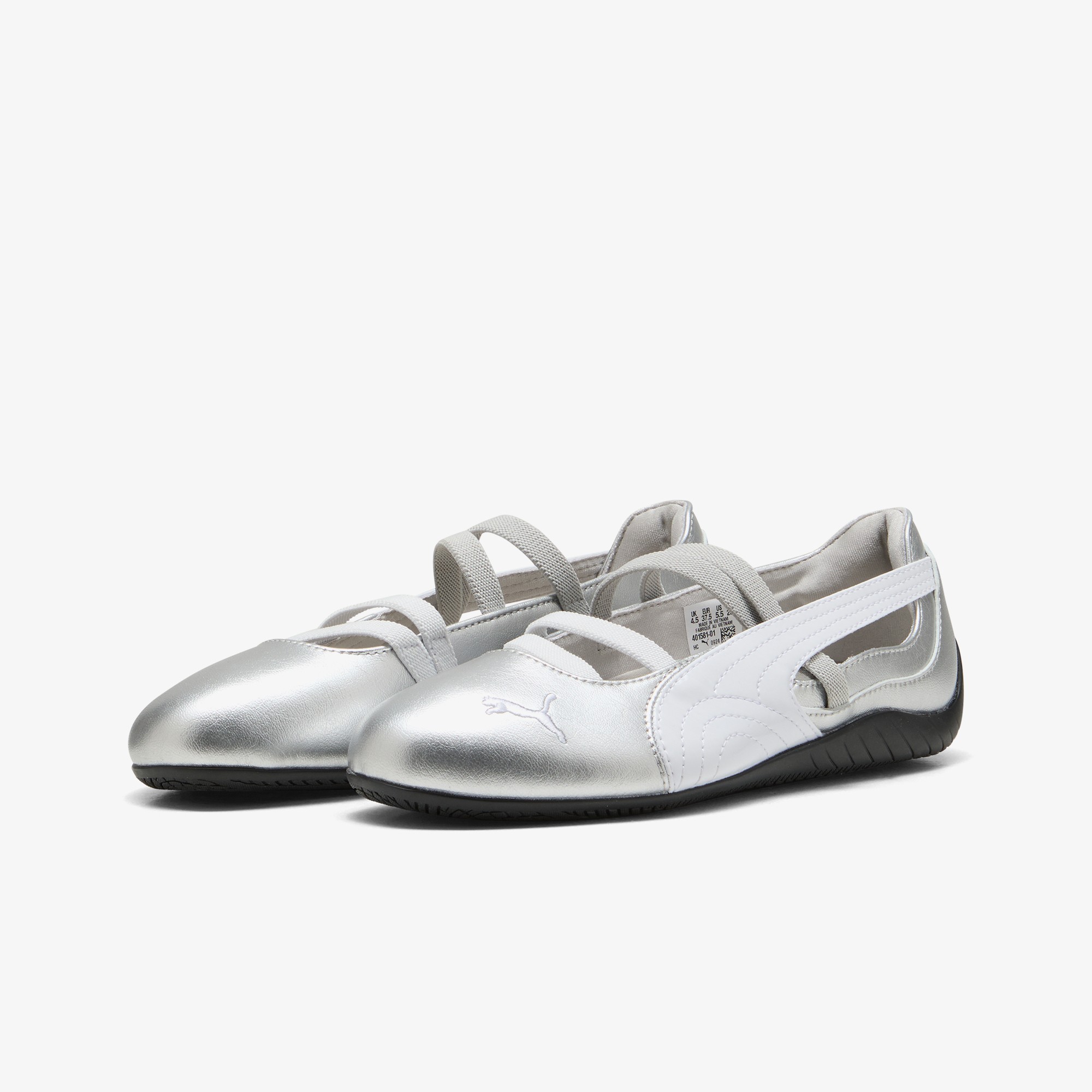 Speedcat Ballet 'Metallic Silver'