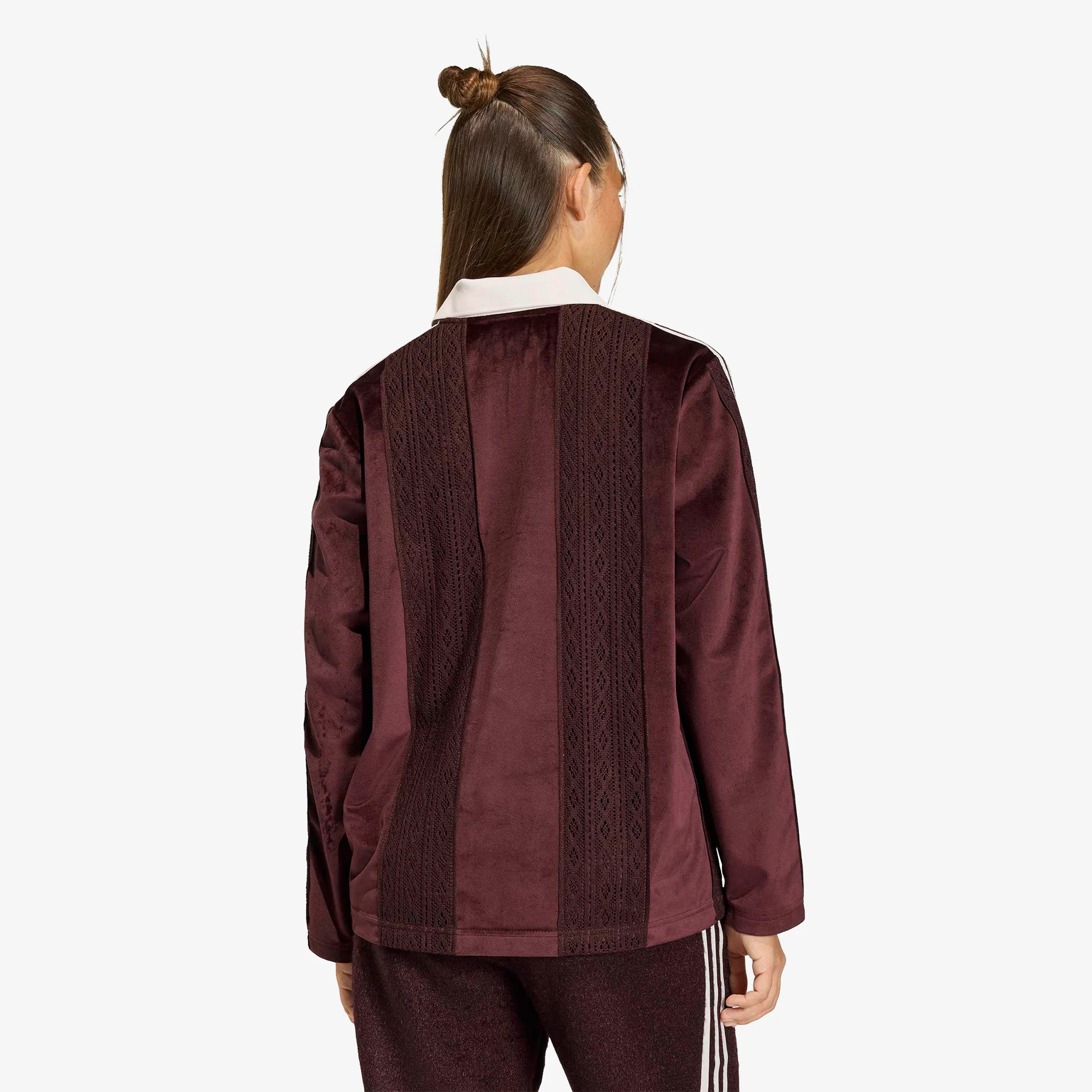 Winterised Longsleeve Soccer Jersey 'Maroon'