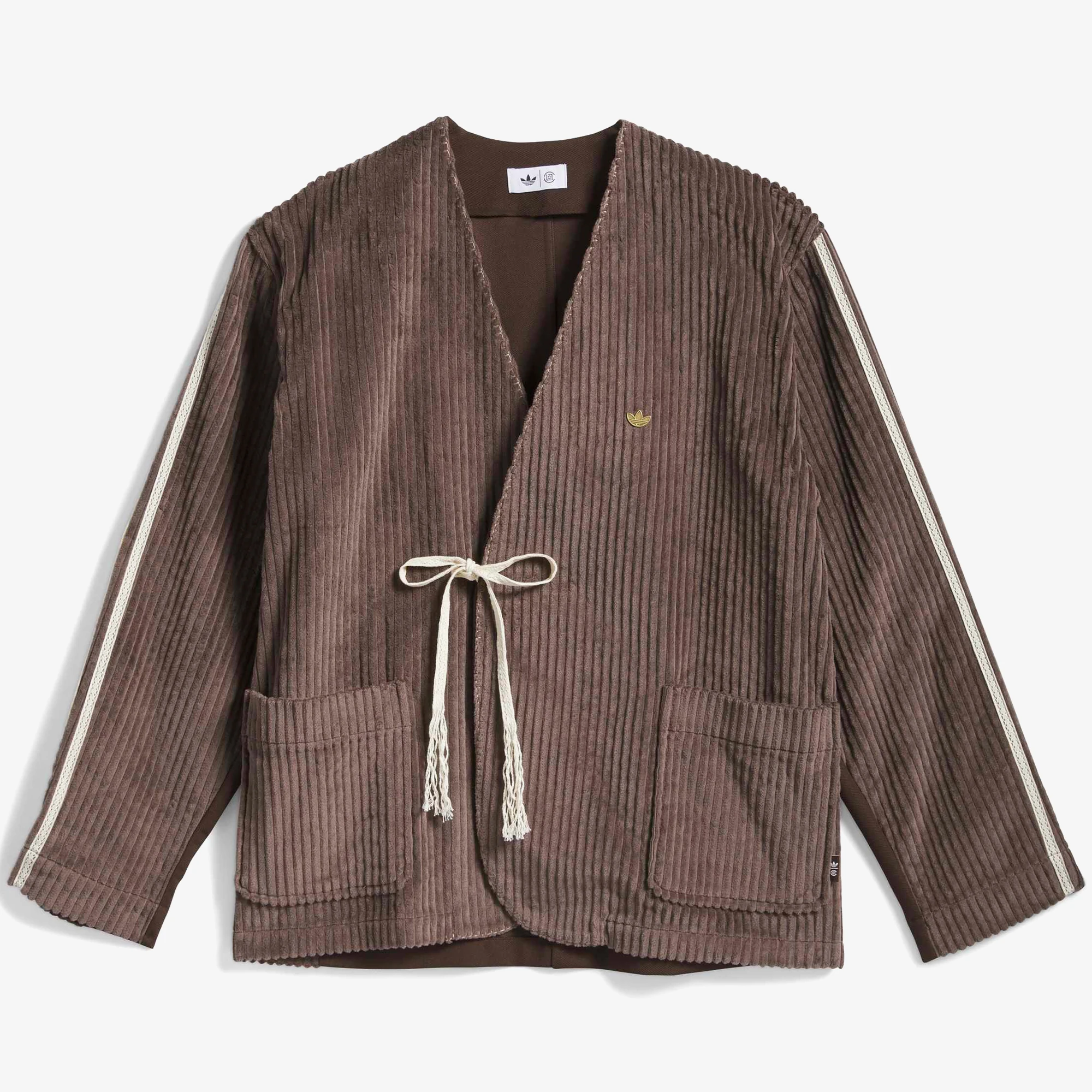 adidas x Clot Cord Jacket by Edison Chen 'Dark Brown'