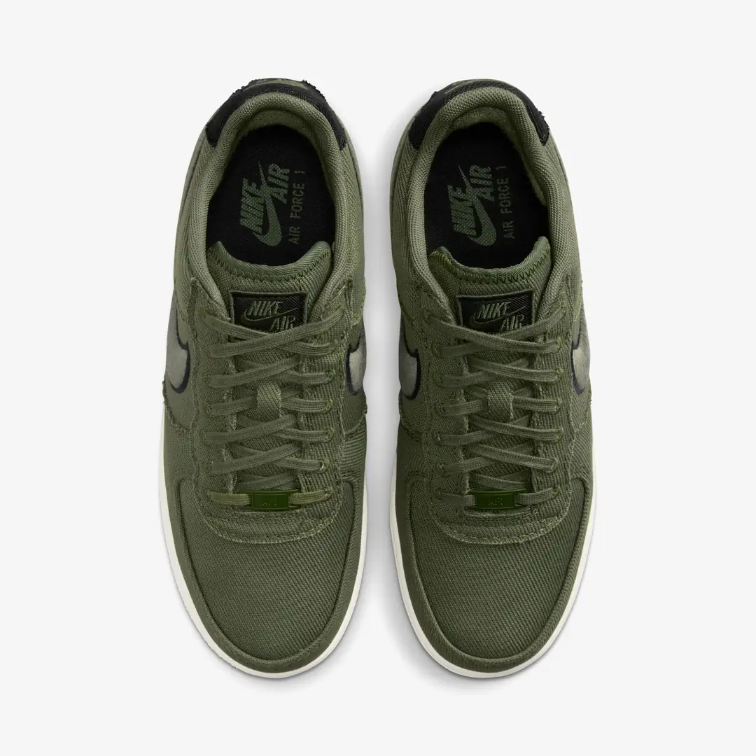 Nike Air Force 1 Low Canvas 'Army Olive' - WUNDER