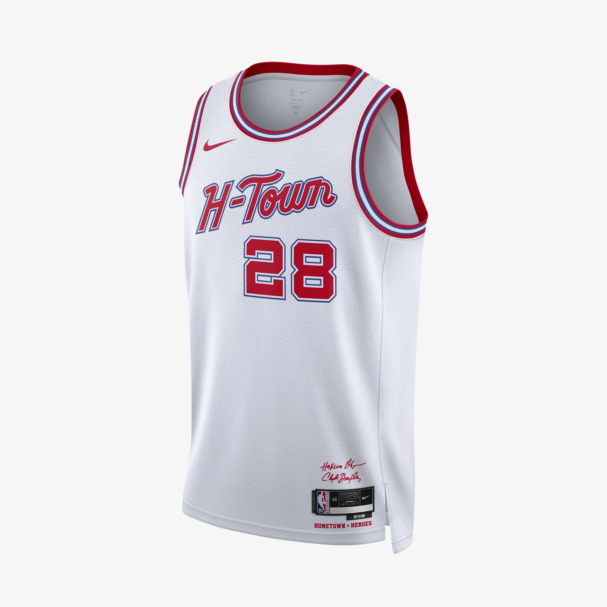 Houston Rockets Alperen Şengün City Edition 2023/24 Dri Fit Swingman Jersey 'White'