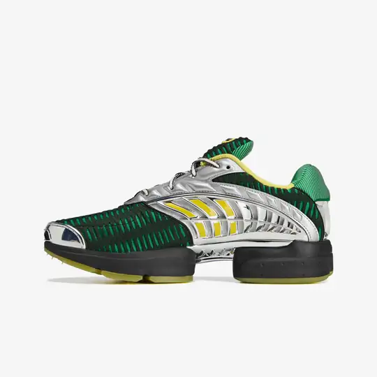 adidas x Brain Dead Climacool 2 'Green Metallic Silver' - Görsel 3