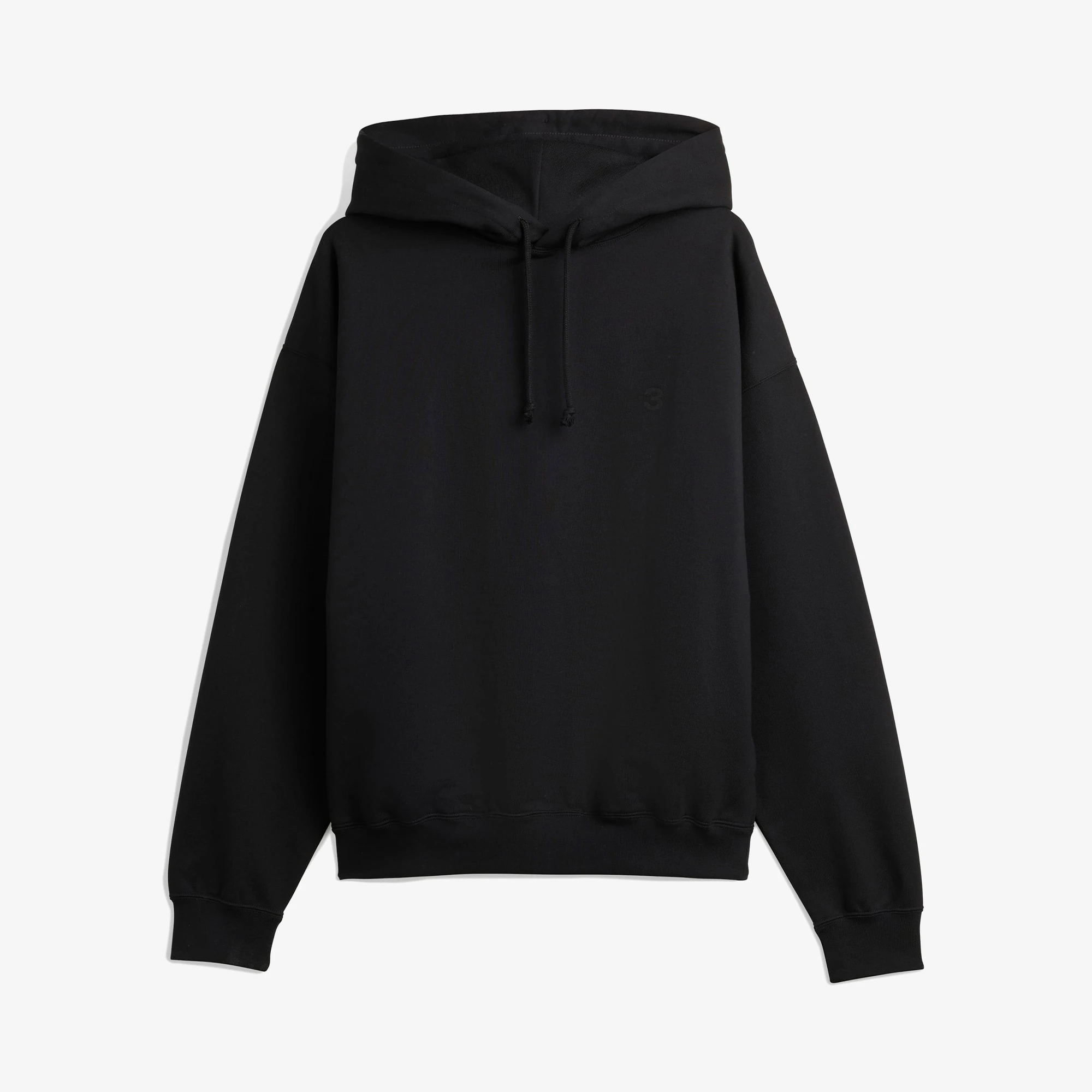 Y-3 Brushed Terry Hoodie 'Black' - WUNDER