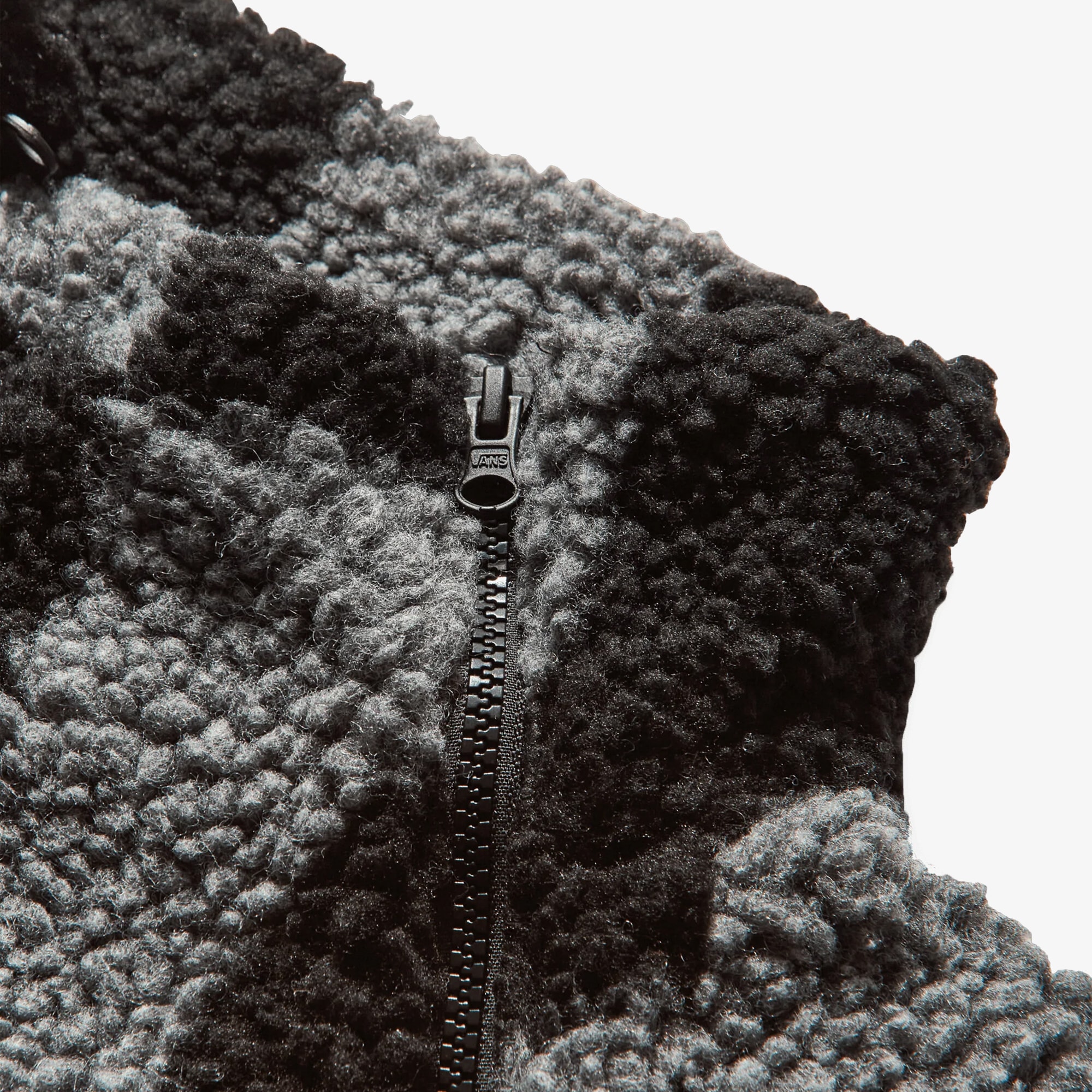 Slam Jam x Vans A.O.D. Relief Check Fleece Jacket 'Smoked Pearl'
