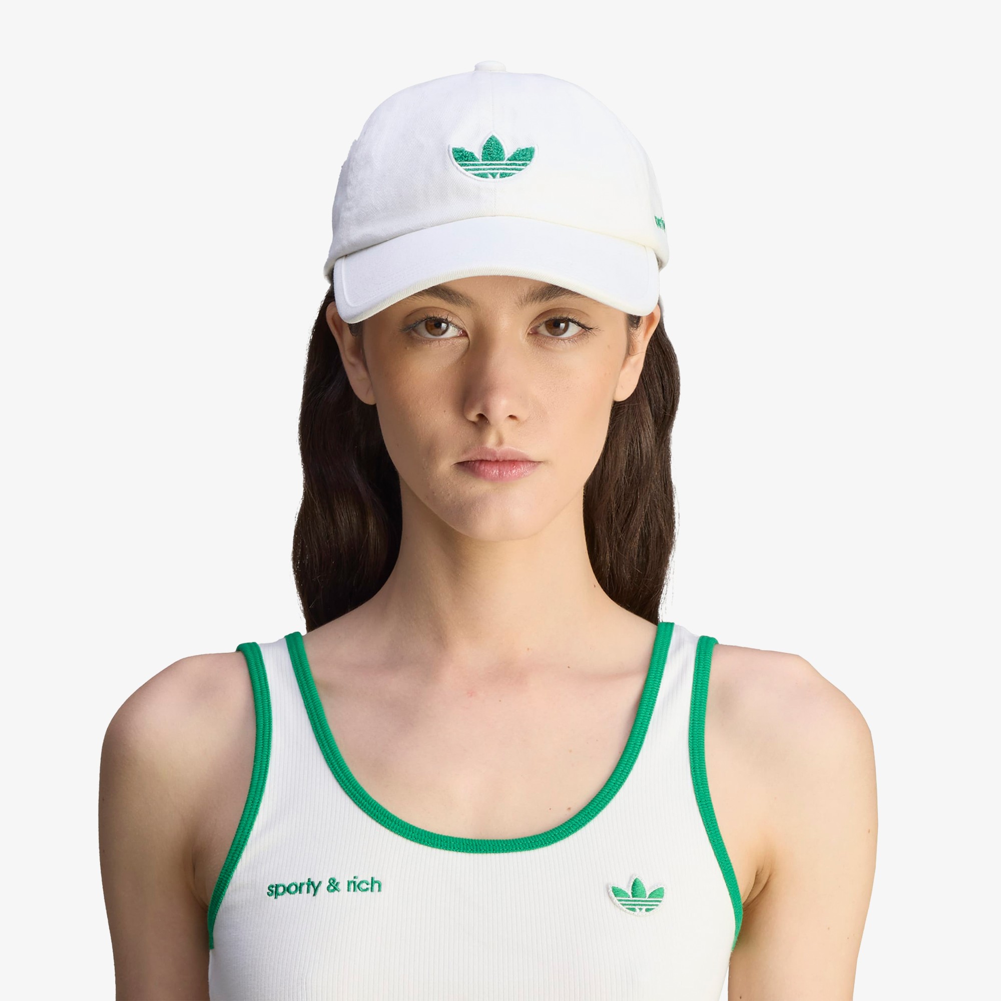 adidas x Sporty & Rich Tank Top 'Off White'