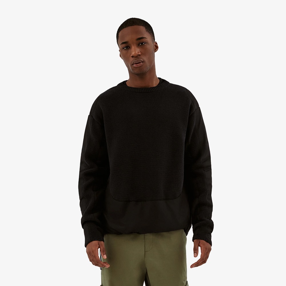 Kris Contrast Sweater 'Black'