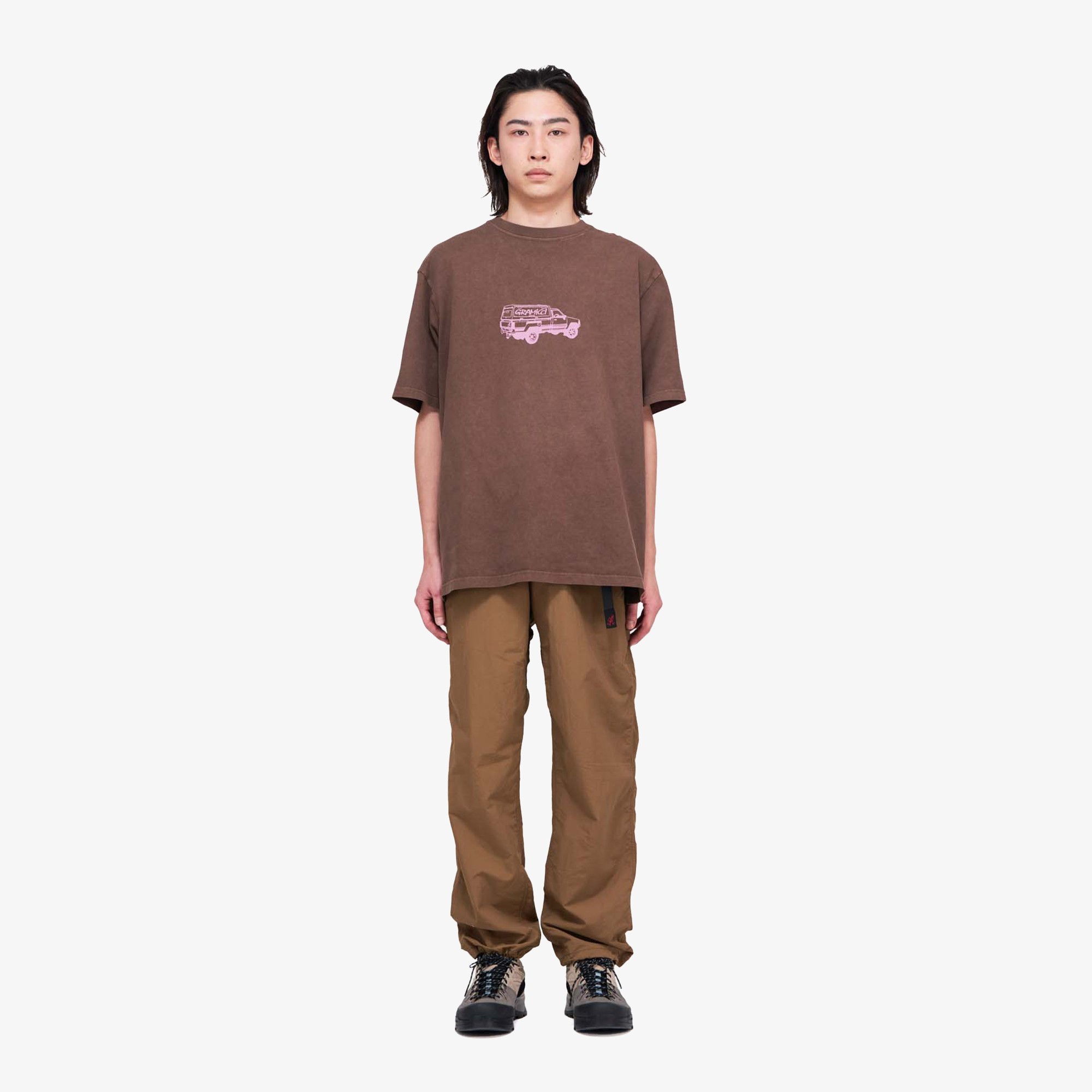 Truck Tee 'Brown Pigment'