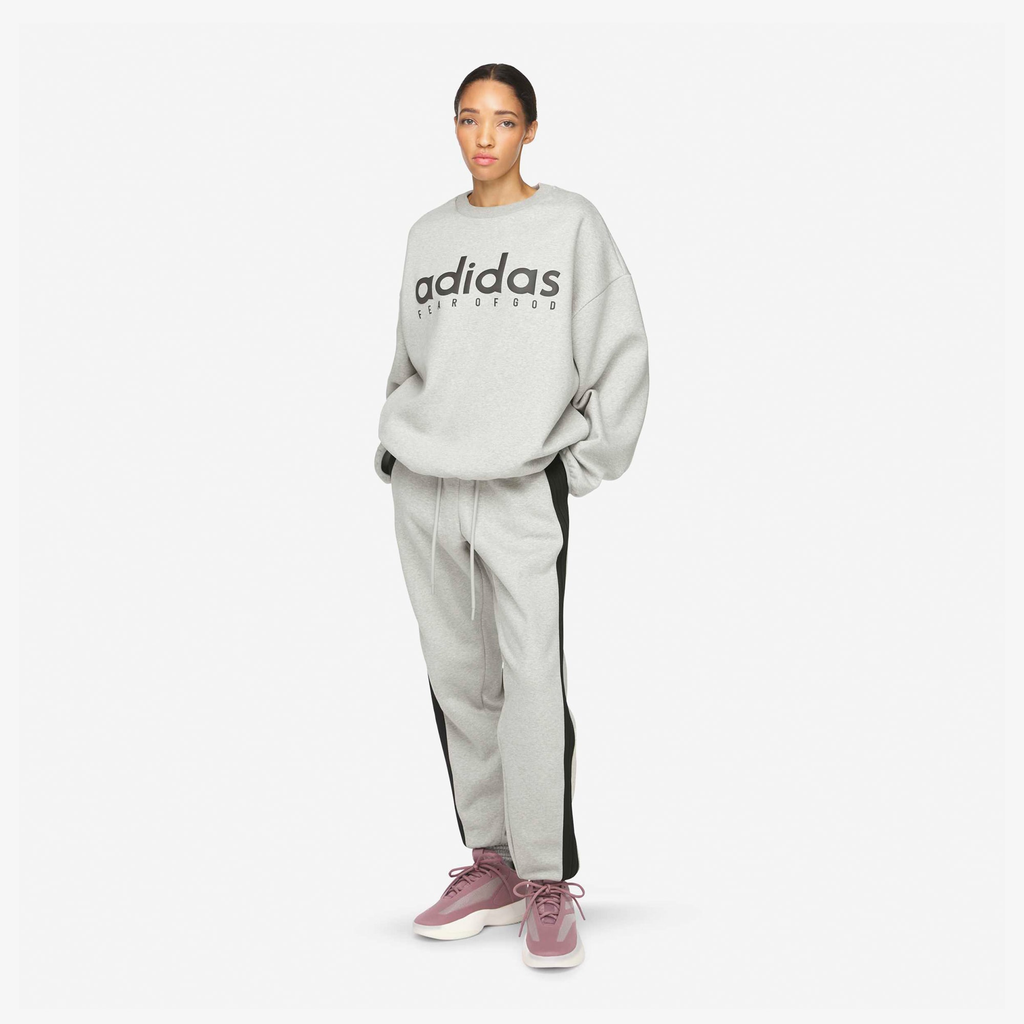 adidas x Fear of God Athletics Fleece Pant 'Grey Heather'