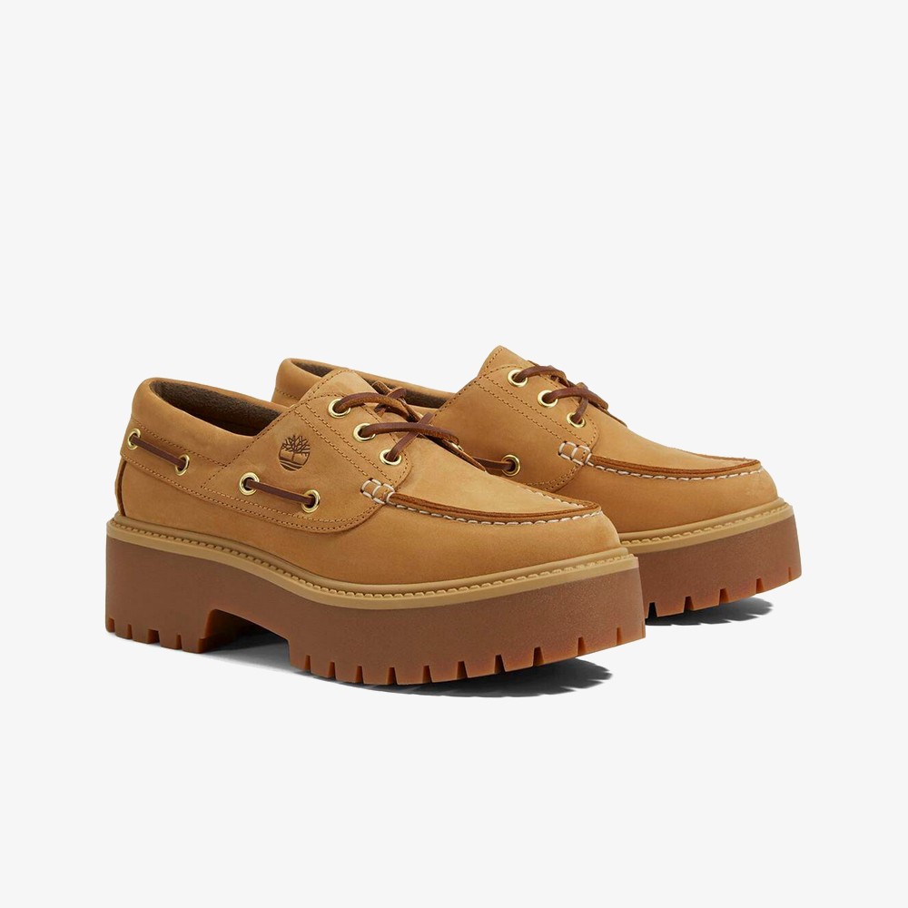 Stone Street Boat Shoe 'Wheat'