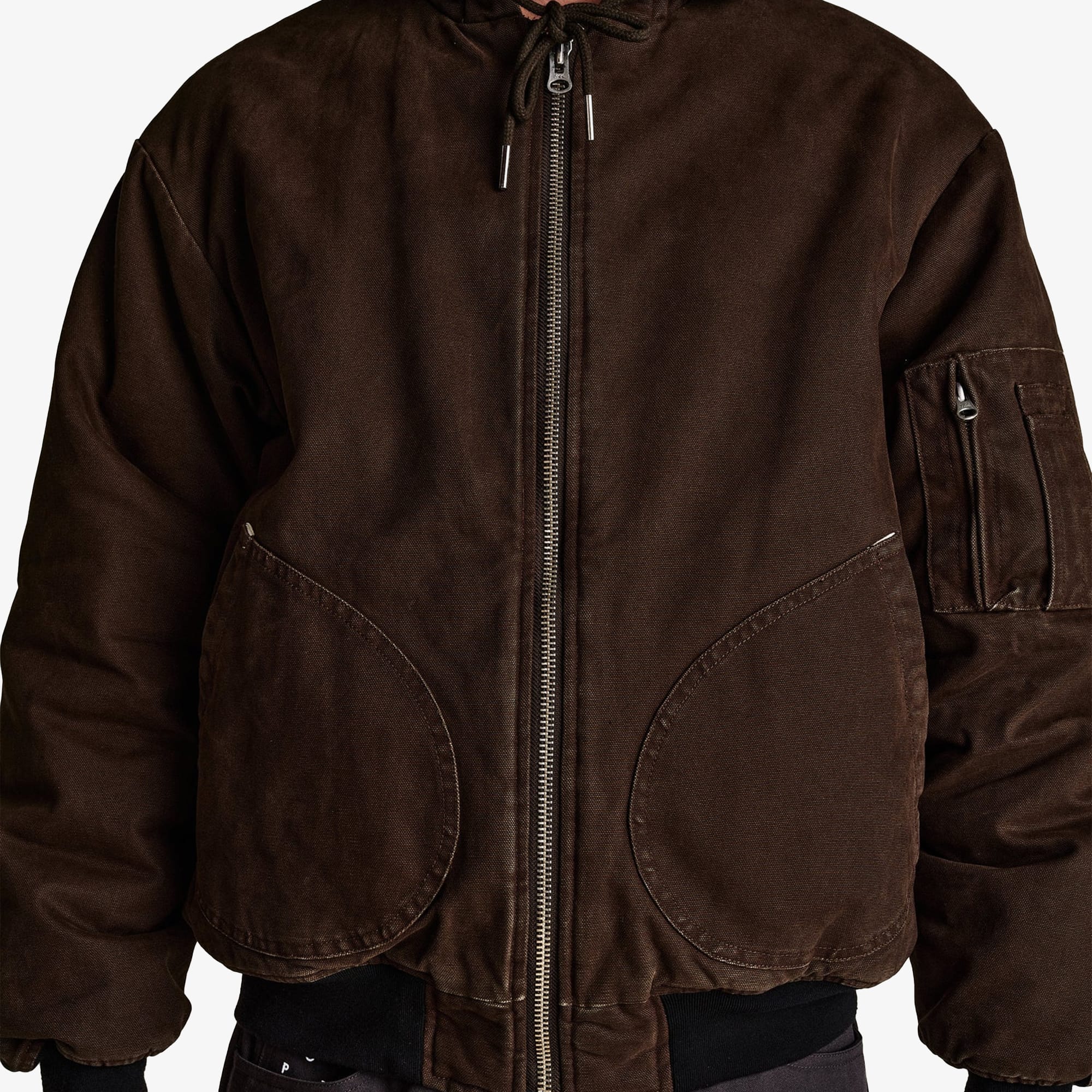 Hooded Flight Jacket 'Delicioso'