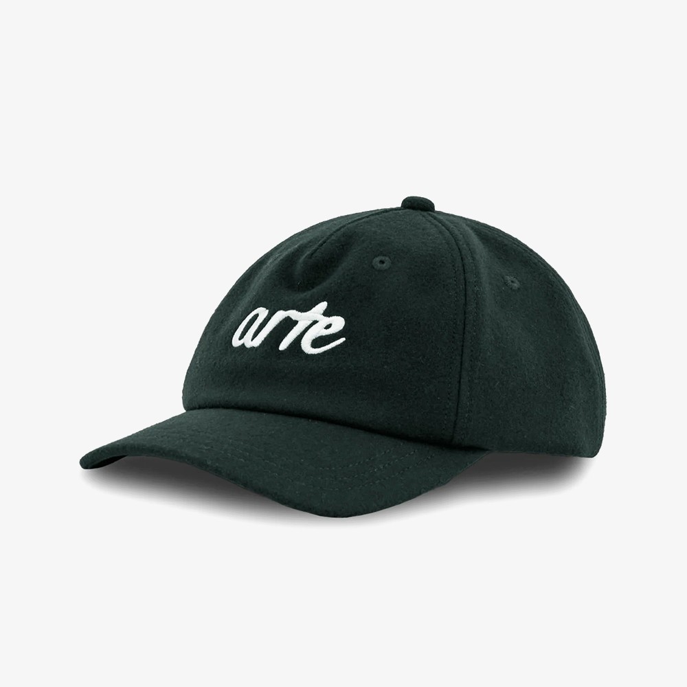 Front Logo Embroidery Cap 'Green'