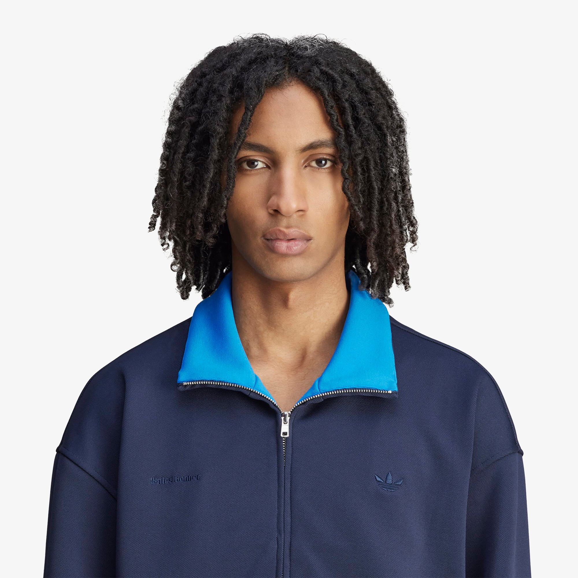 Wales Bonner x adidas Pique Track Top 'Midnight Navy'